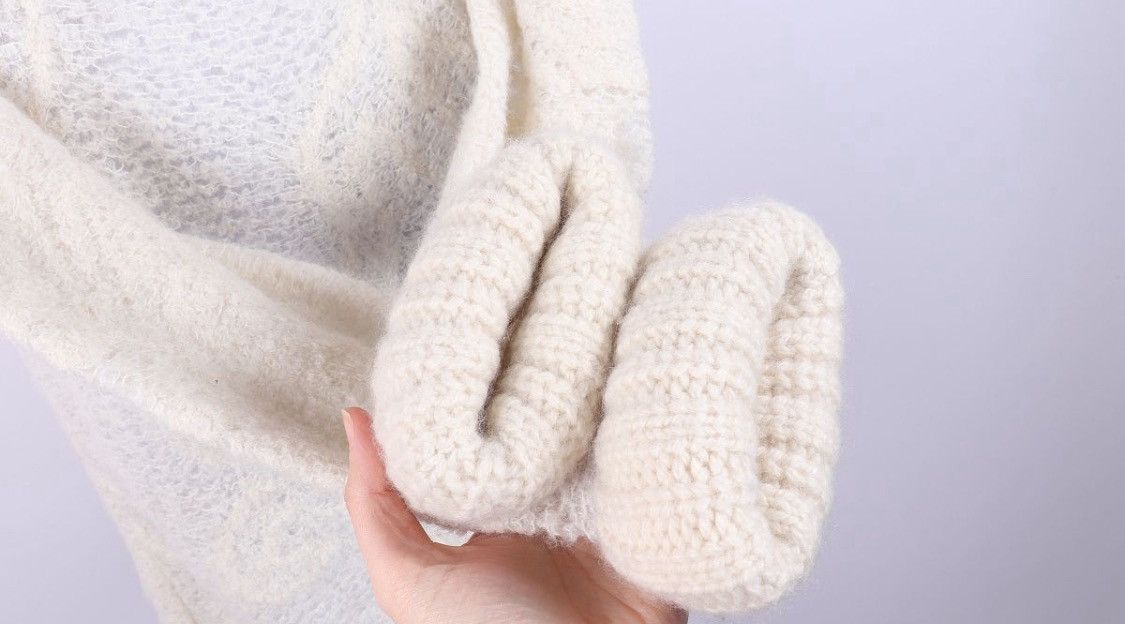 Chanel Chanel 2008 Runway Pattern Cashmere Alpaca Mohair Sweater Size XS / US 0-2 / IT 36-38 - 3 Thumbnail