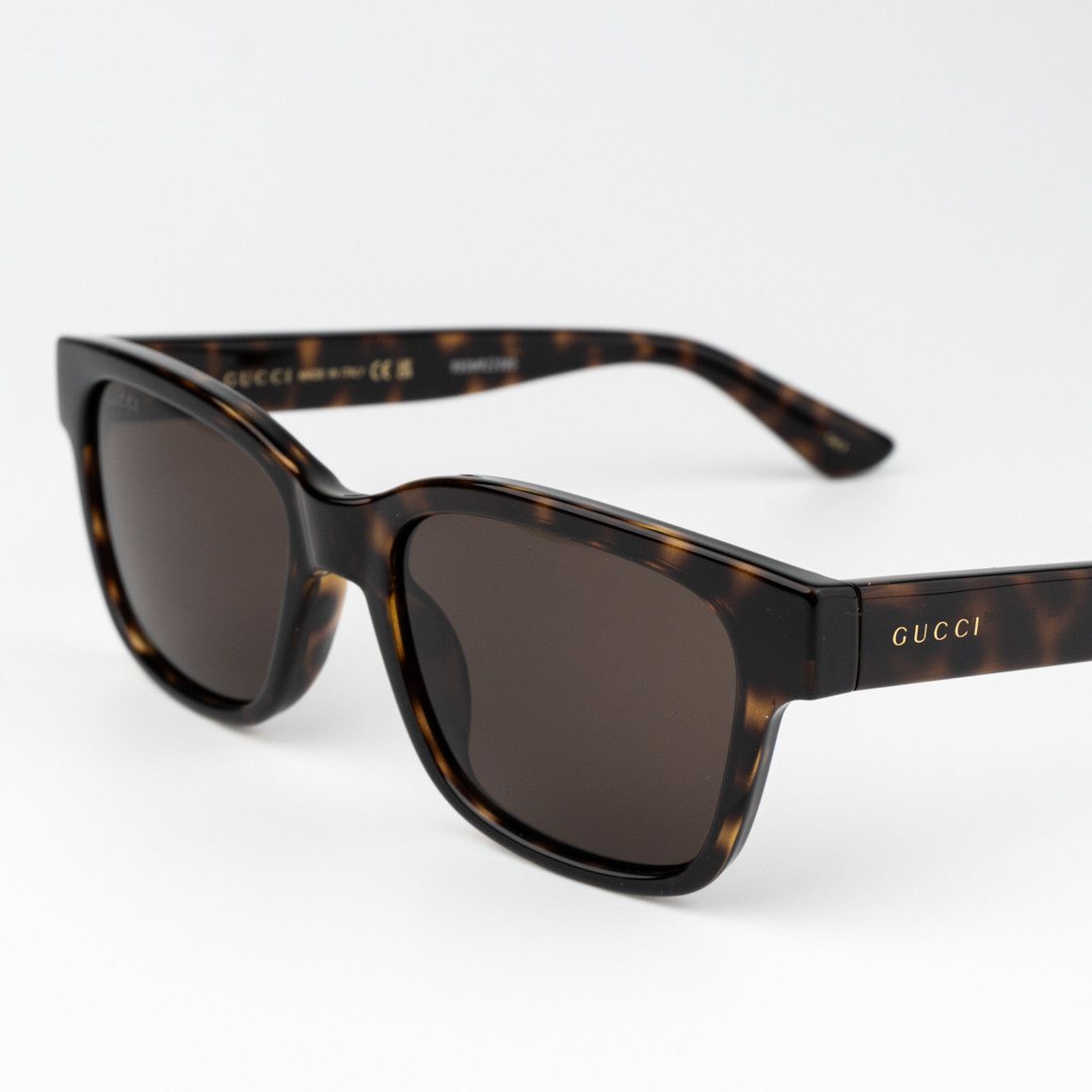 Gucci NEW Gucci GG1716S 002 Havana Brown Square Unisex Sunglasses Size ONE SIZE - 6 Thumbnail