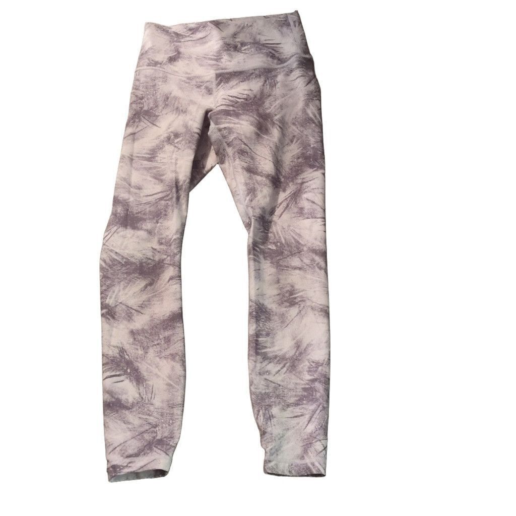 Lululemon Lululemon Wunder Under 7/8 Tight Breeze By White Sz 4 Size 27" / US 4 / IT 40 - 4 Thumbnail