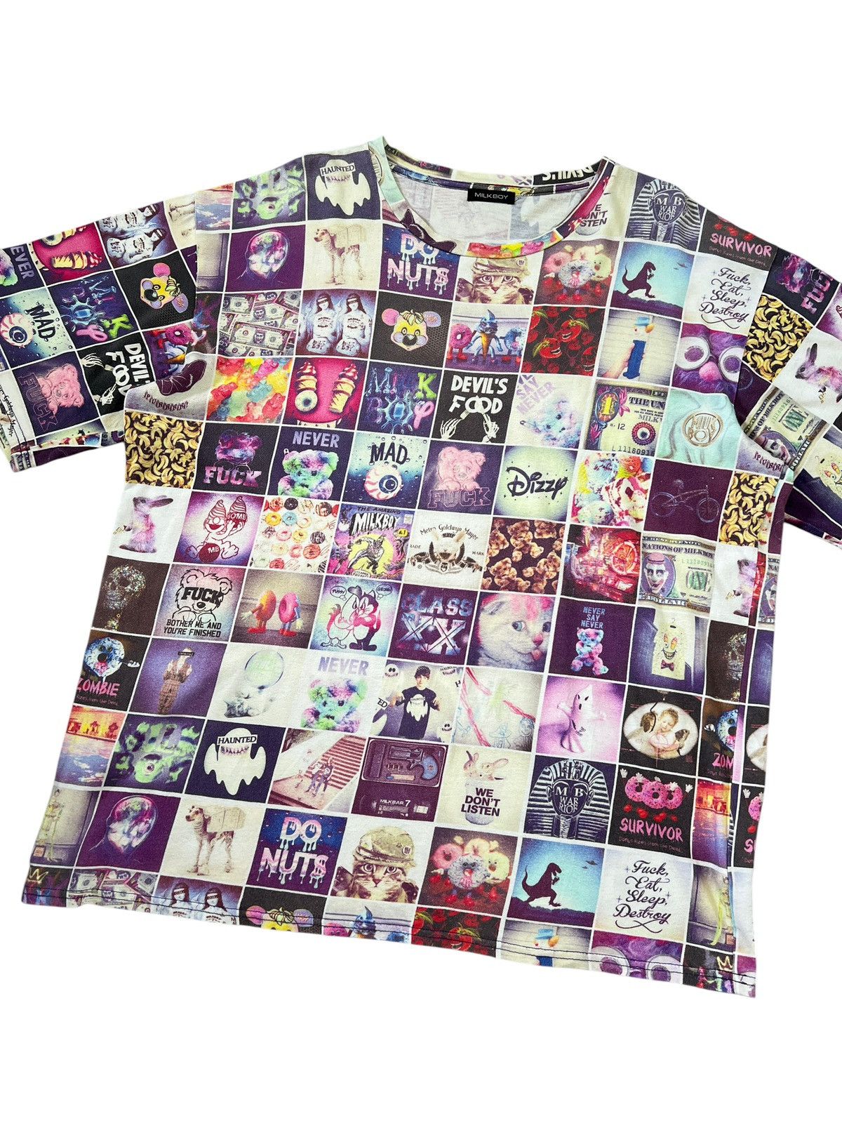 20471120 Milkboy Full Print Tshirt Size US XL / EU 56 / 4 - 3 Thumbnail