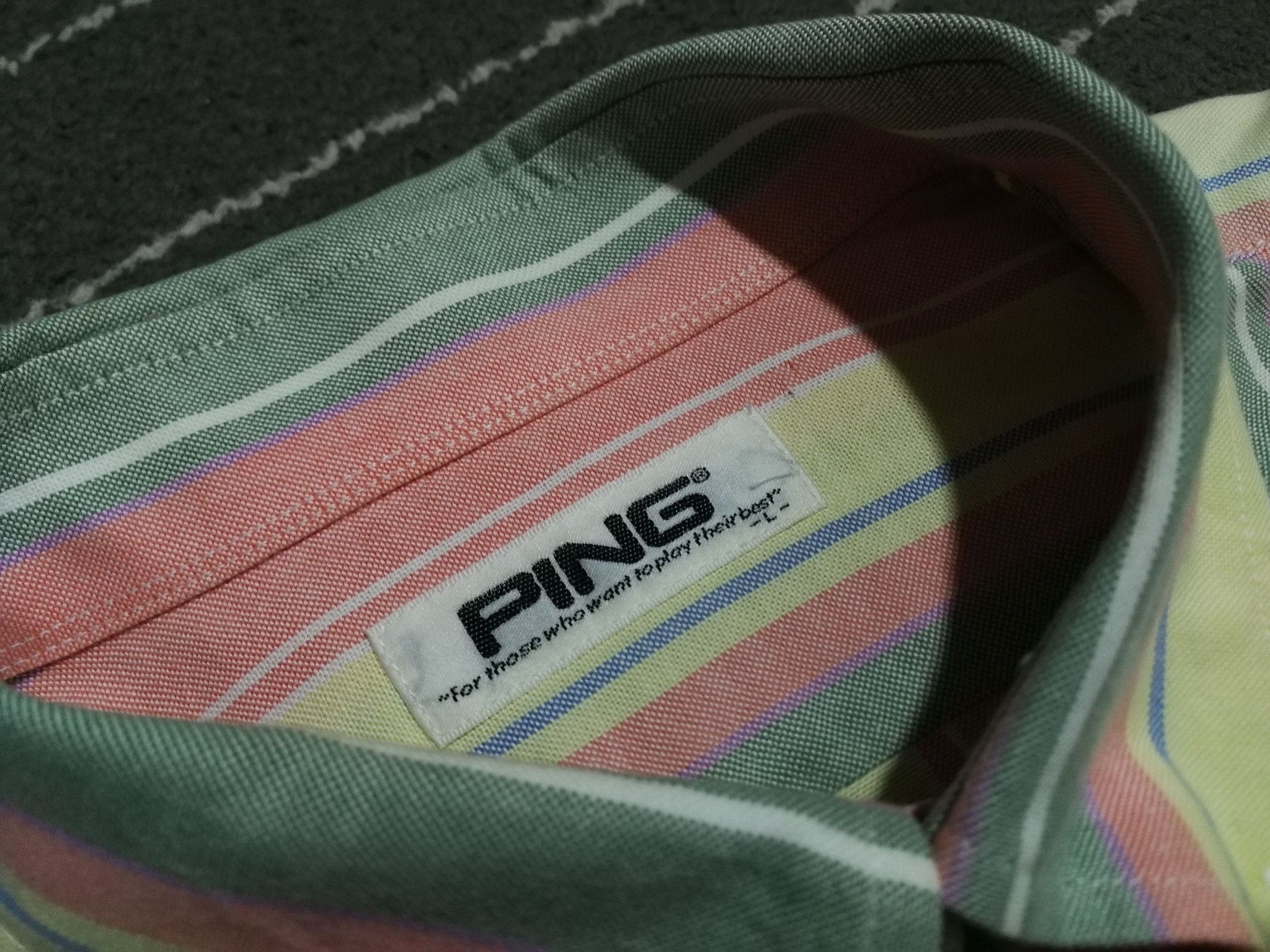 Japanese Brand × PING × Vintage RARE Vintage PING golf OXFORD cotton button up M 2072 Size US M / EU 48-50 / 2 - 3 Thumbnail