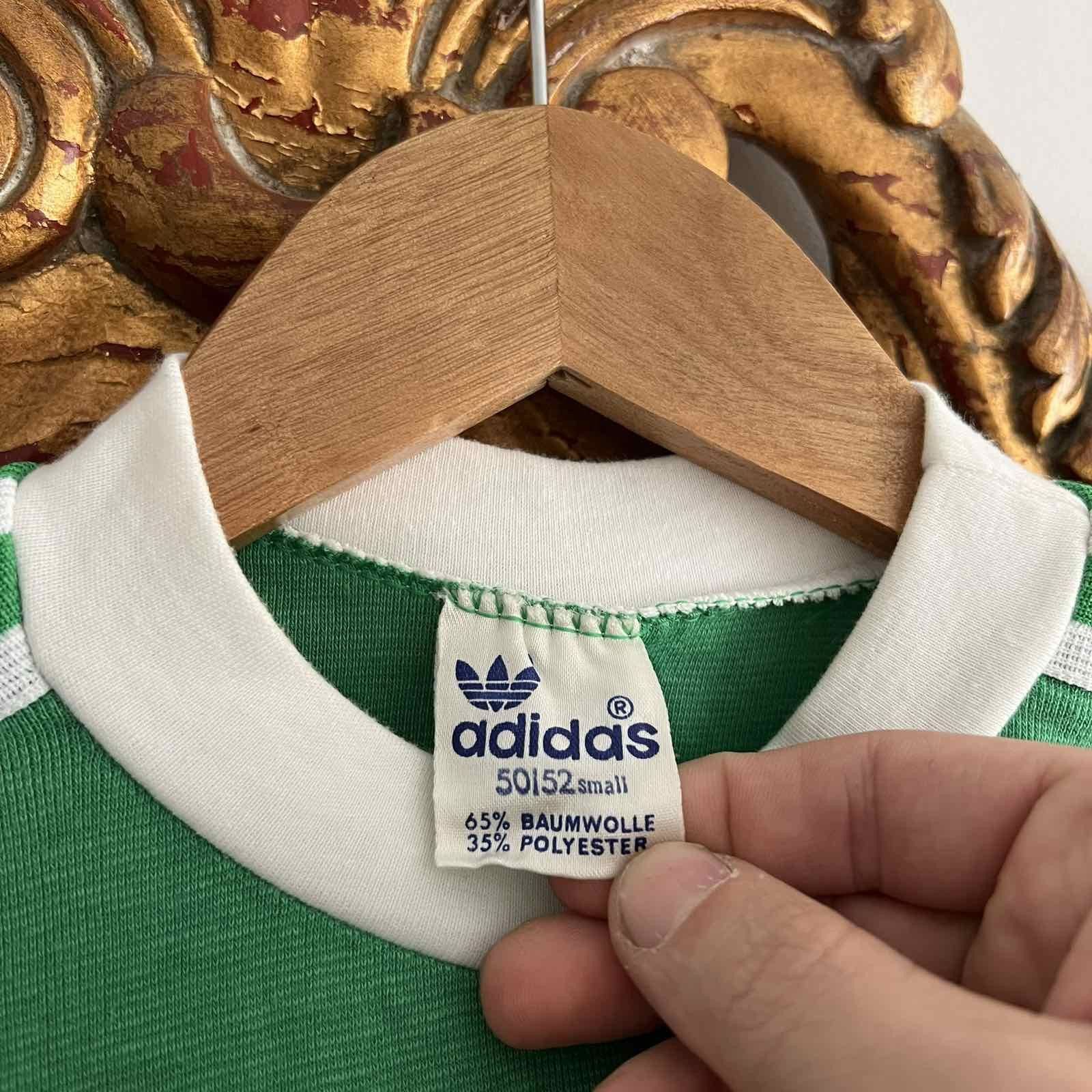 Vintage Vintage 80s Adidas Trefoil Logo T shirt Sz S Size US S / EU 44-46 / 1 - 5 Thumbnail