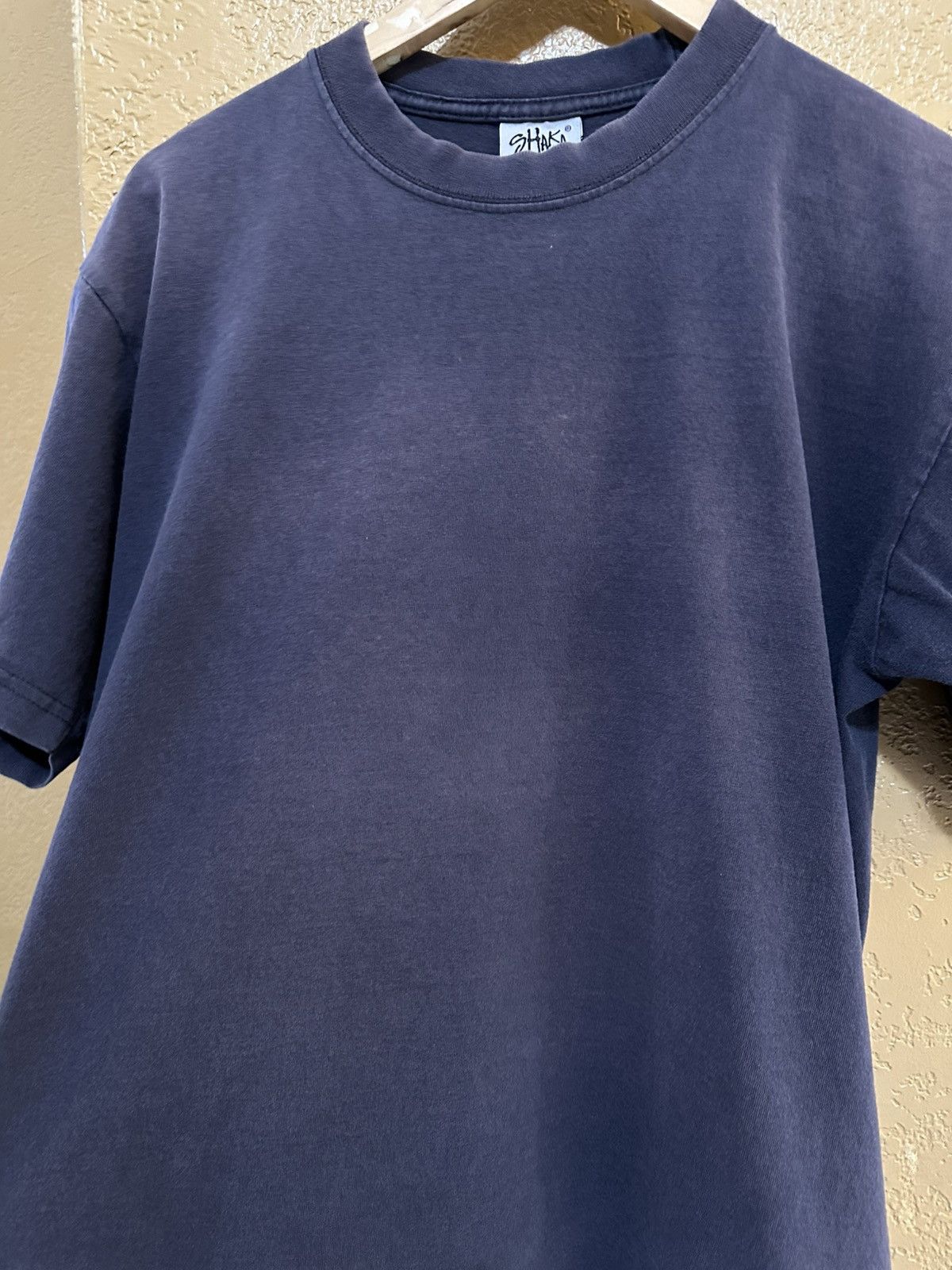 4GSELLER faded navy blue tee shirt large Size US L / EU 52-54 / 3 - 4 Thumbnail