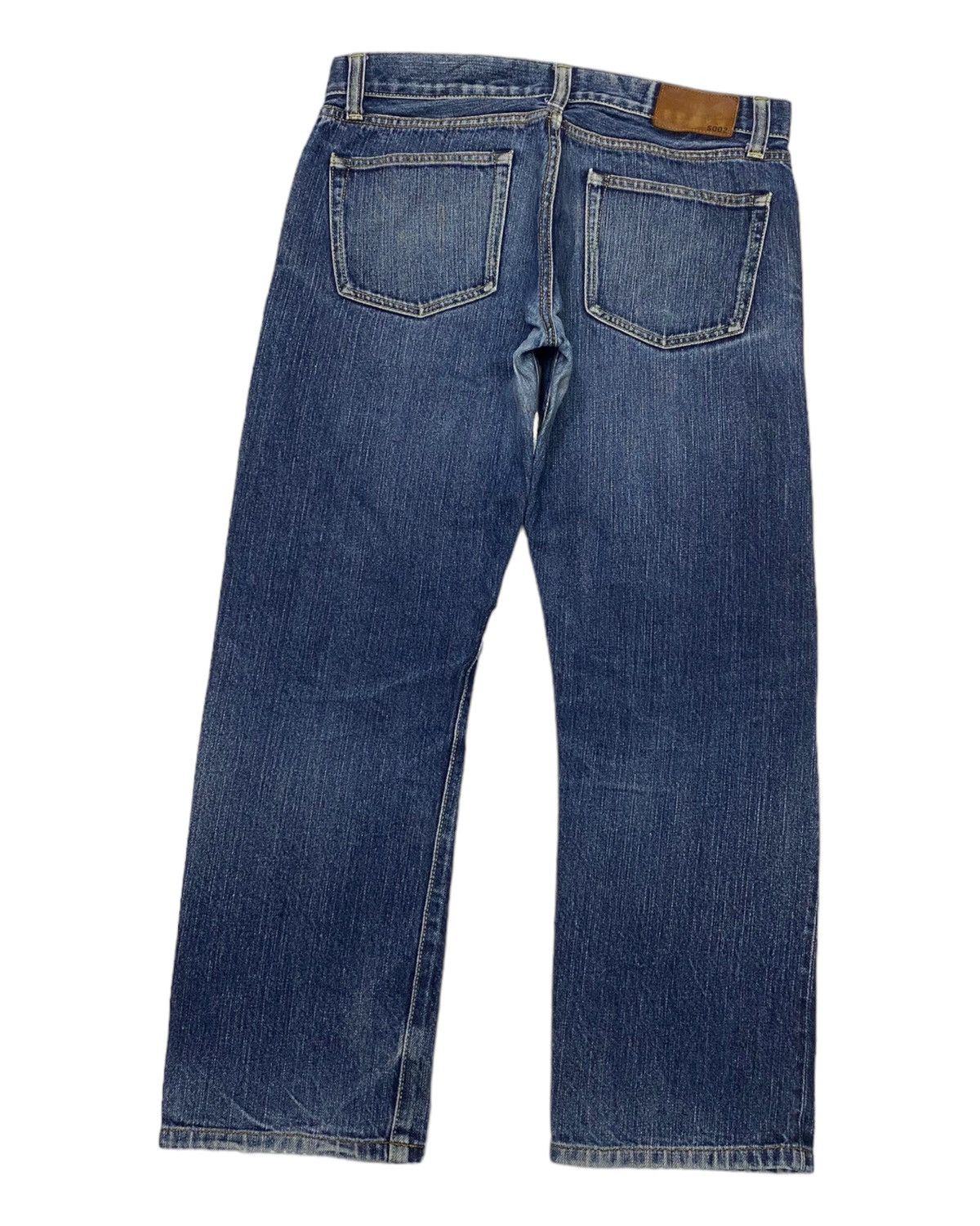 Uniqlo 🔥UNIQLO JAPAN BAGGY SELVEDGE REDLINE DISTRESSED DENIM JEANS Size US 34 / EU 50 - 7 Thumbnail