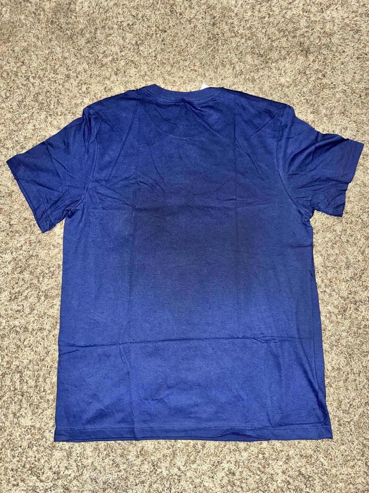 Nike Men's Milwaukee Brewers Nike Navy City Connect Wordmark T-Shirt Size US L / EU 52-54 / 3 - 4 Thumbnail