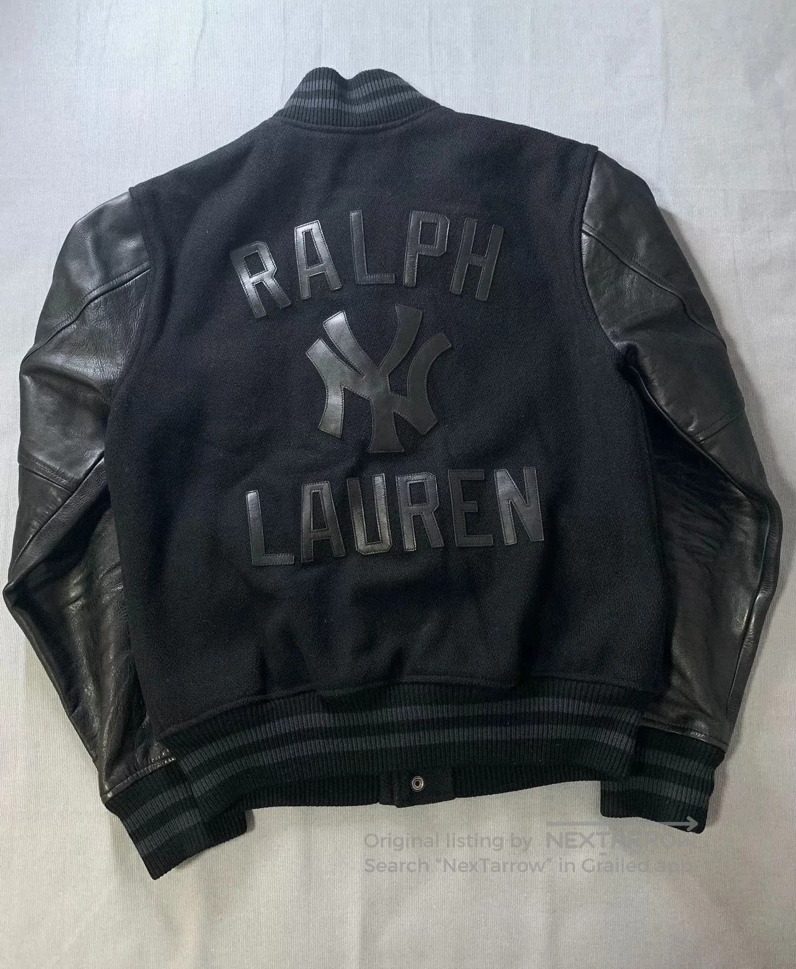 Polo Ralph Lauren Ralph Lauren New York Wool Leather Varsity Jacket. Size US S / EU 44-46 / 1 - 2 Thumbnail