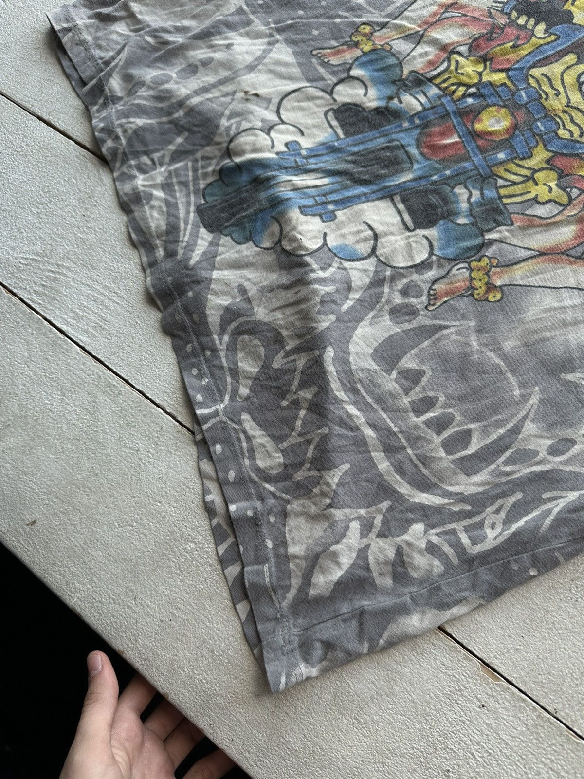 Ed Hardy 🚨ED HARDY OVERPRINT BIG LOGO TIGER CHRISTIAN AUDIGER Size US M / EU 48-50 / 2 - 4 Thumbnail