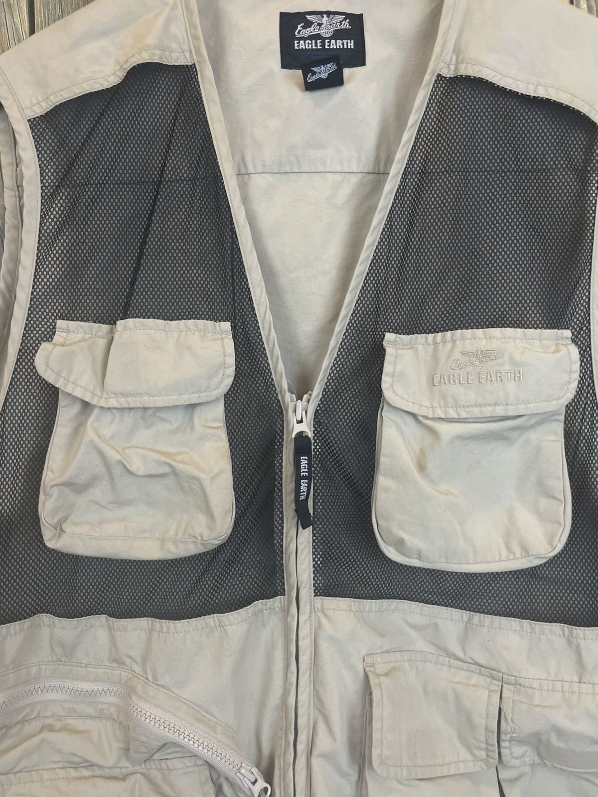 Vintage 🦍Eagle earth vest the american style 🦍 Size US XXL / EU 58 / 5 - 4 Thumbnail