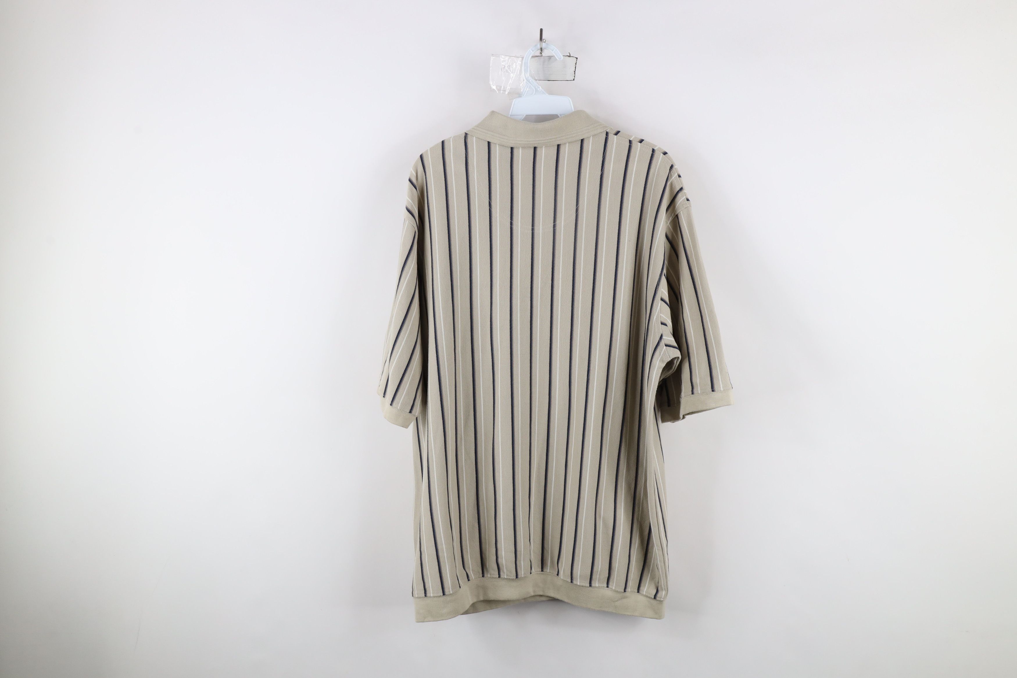 Vintage Vintage 90s Streetwear Knit Collared Pullover Polo Shirt Size US L / EU 52-54 / 3 - 6 Thumbnail