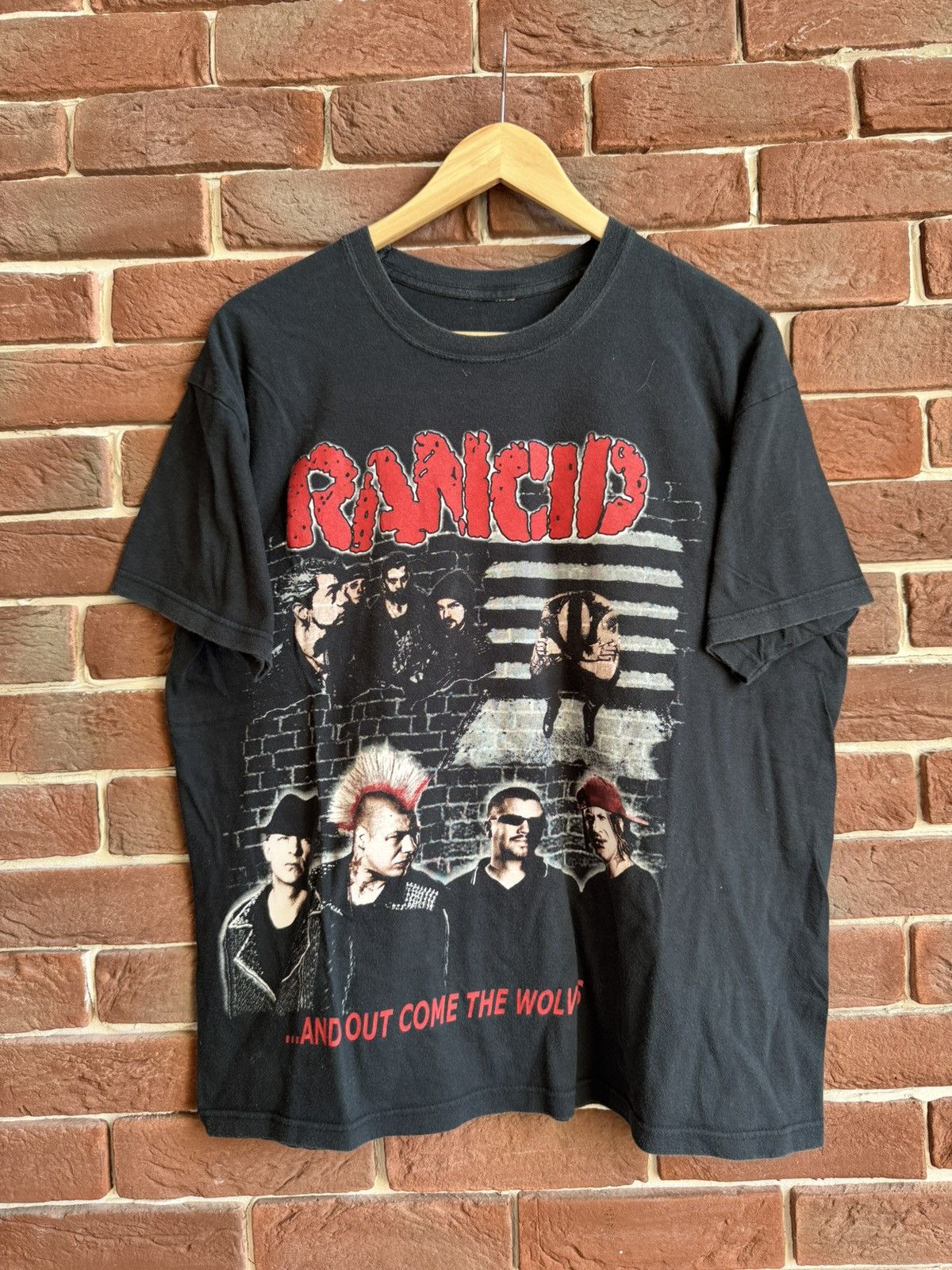 Band Tees Vintage 00s Rancid And Out Come Punk Band T Shirt L Y2K Size US L / EU 52-54 / 3 - 1 Thumbnail