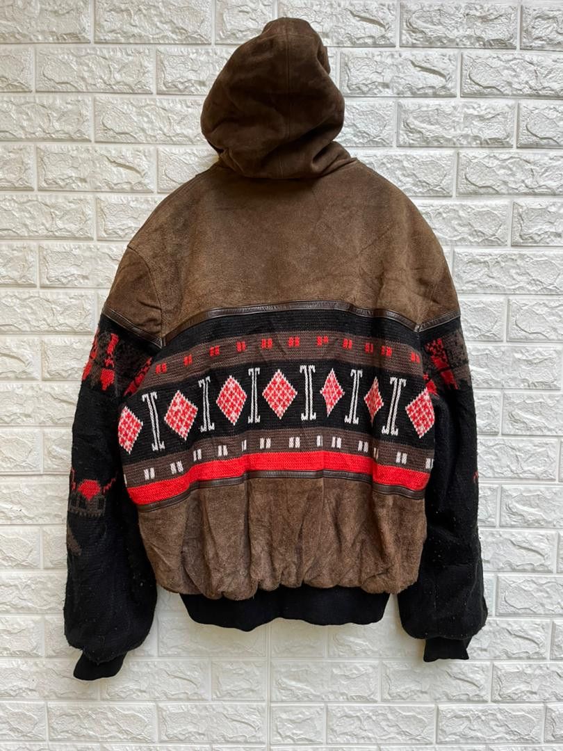 Japanese Brand × Vintage Vintage Allix Japanese Designer Fashion Style Leather Jacket Size US XL / EU 56 / 4 - 8 Thumbnail