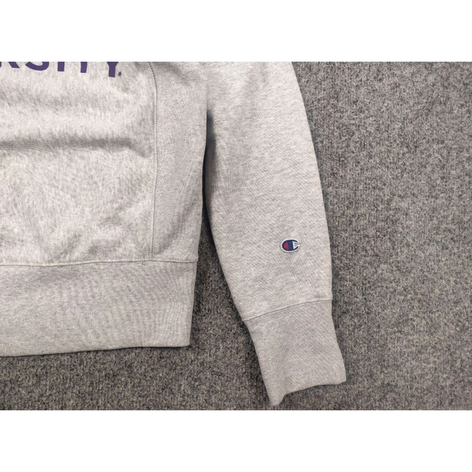 Champion Vintage Champion Reverse Weave New York University College Crewneck Sweatshirt Sweatshirt Men S Gray Logo University/College Size US S / EU 44-46 / 1 - 6 Thumbnail