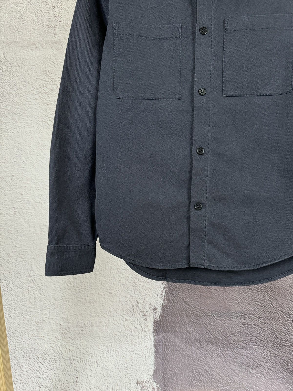Arket Arket Men cotton twill regular fit military overshirt Size US S / EU 44-46 / 1 - 4 Thumbnail