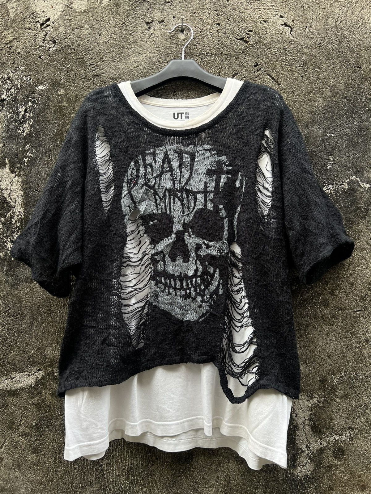 Japanese Brand × Seditionaries Ghost Of Harlem Destroyed Knit Sweater Size US M / EU 48-50 / 2 - 1 Thumbnail