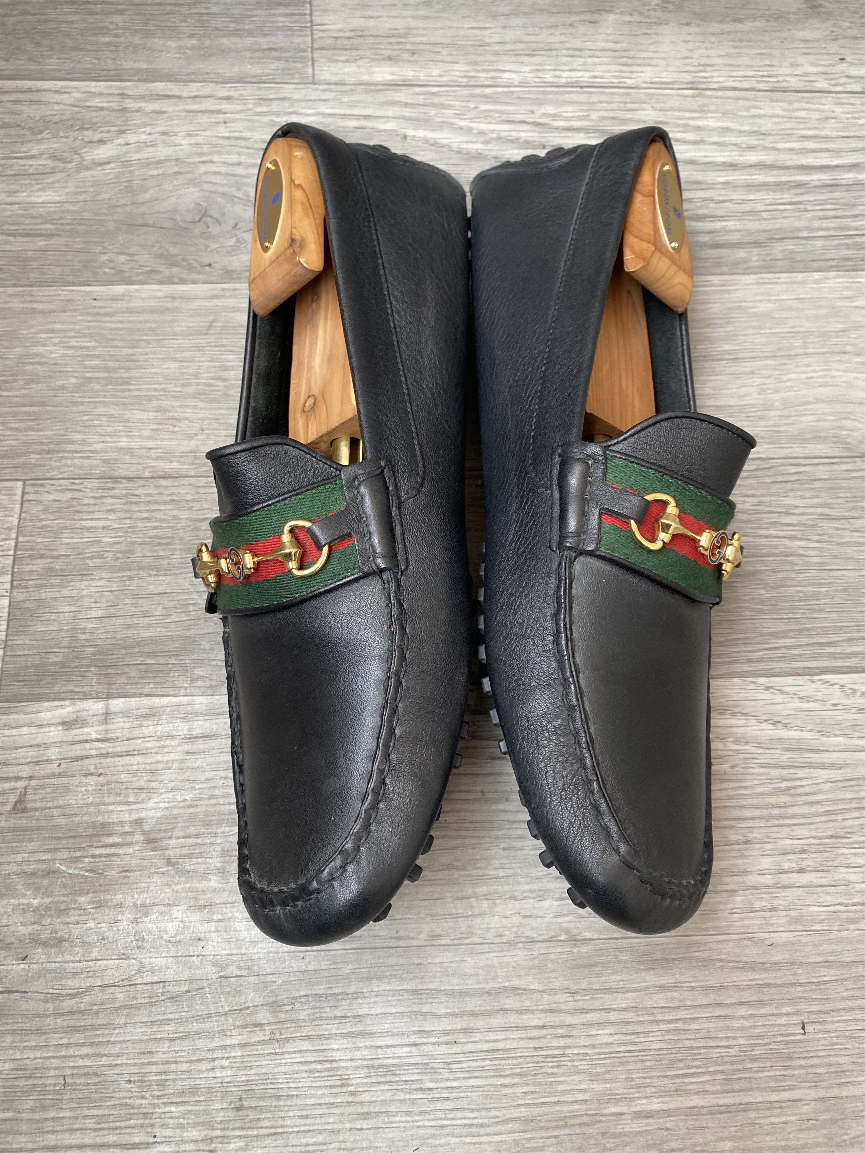 Gucci Gucci horsebit driving leather loafers sz 12 Size US 12.5 / EU 45-46 - 10 Thumbnail