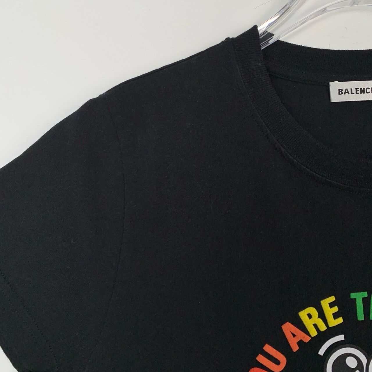 Balenciaga Balenciaga Earth Print Cotton T-Shirt, S Size S / US 4 / IT 40 - 7 Thumbnail