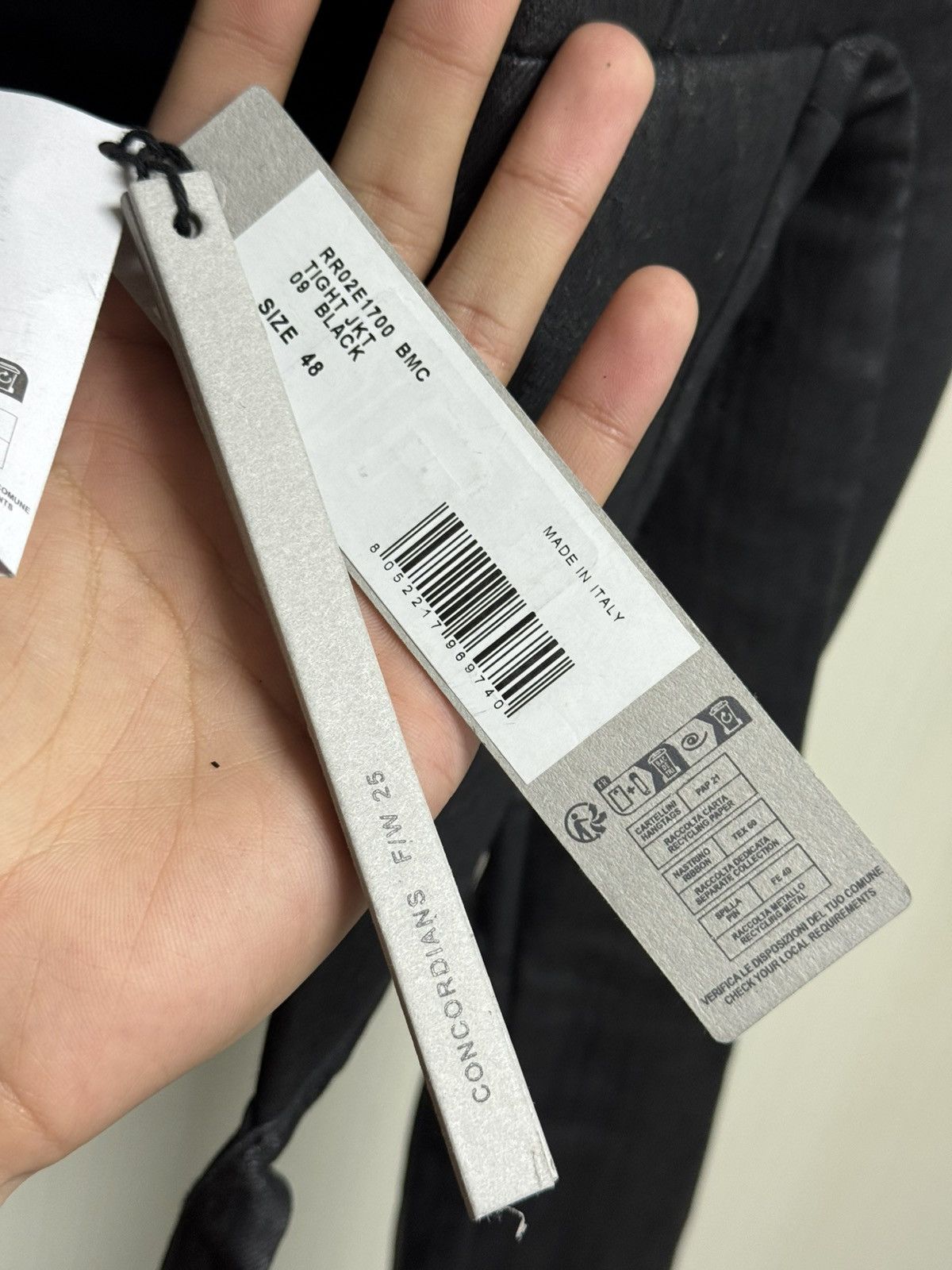 Rick Owens Rick owens25FW BMC Tight JKT Size US M / EU 48-50 / 2 - 4 Thumbnail