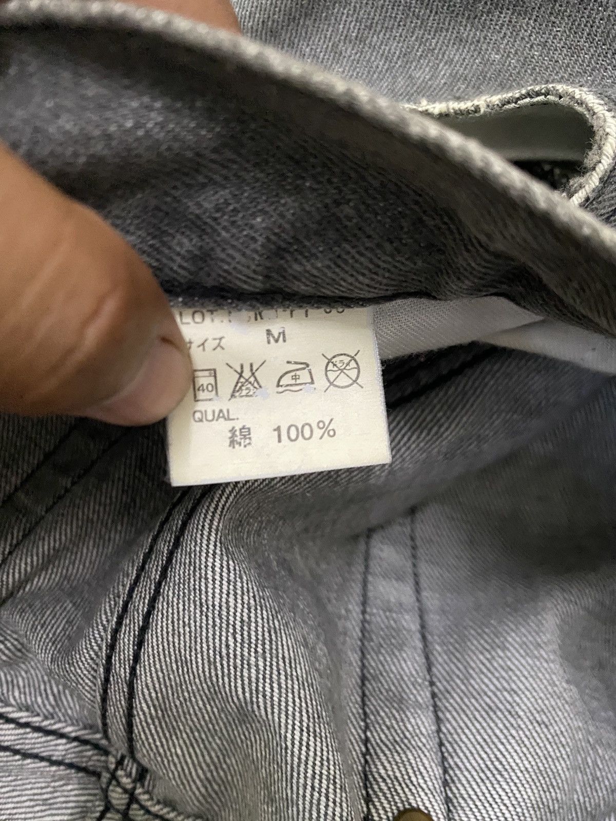 Neighborhood NEIGHBORHOOD SELVEDGE BLACK DENIM LIGHTNING POCKET Size US 34 / EU 50 - 7 Thumbnail