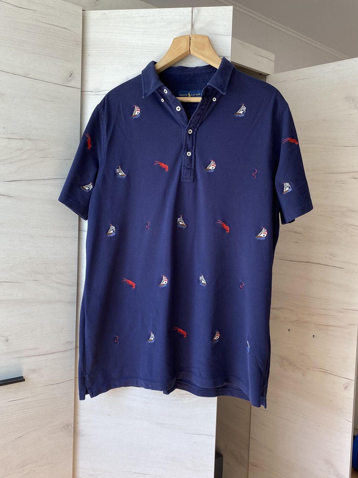 Polo Ralph Lauren Polo Ralph Lauren Knit Oxford 2XB Polo Shirt Embroidered Size US XL / EU 56 / 4 - 1 Thumbnail