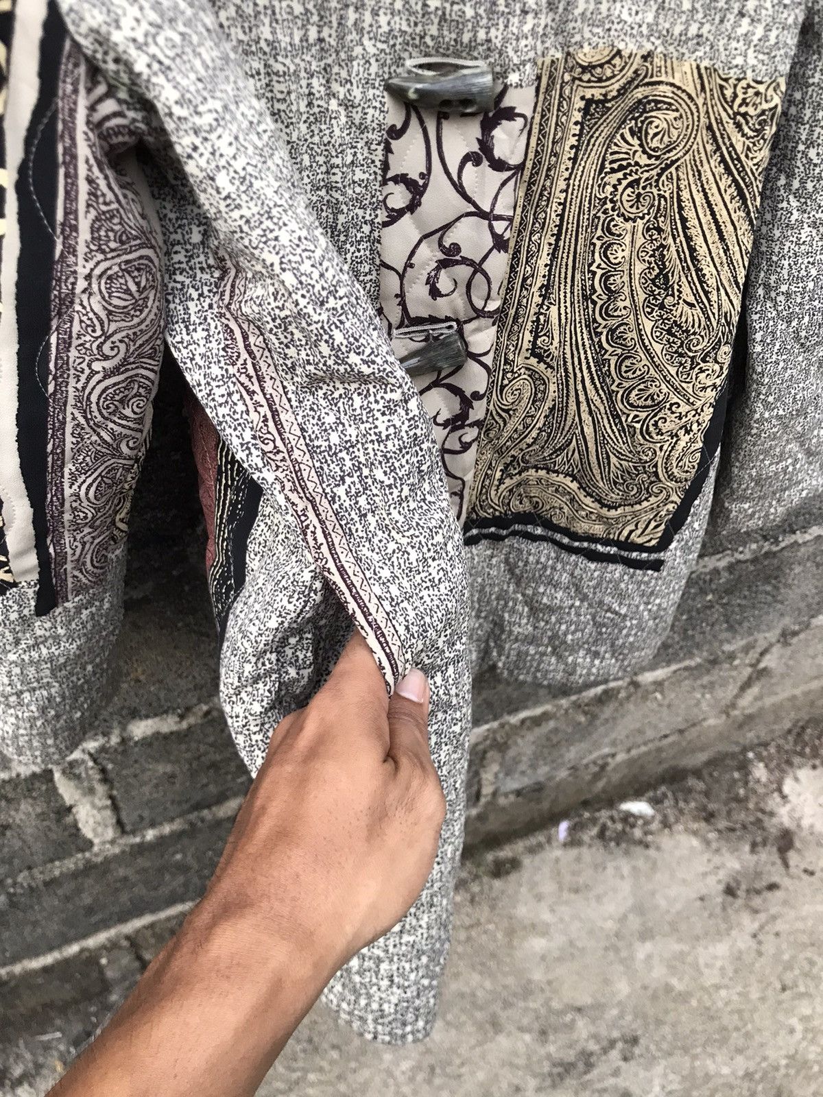 Japanese Brand 🔥Luxury Farents Quilted Button Jacket Size US M / EU 48-50 / 2 - 7 Thumbnail