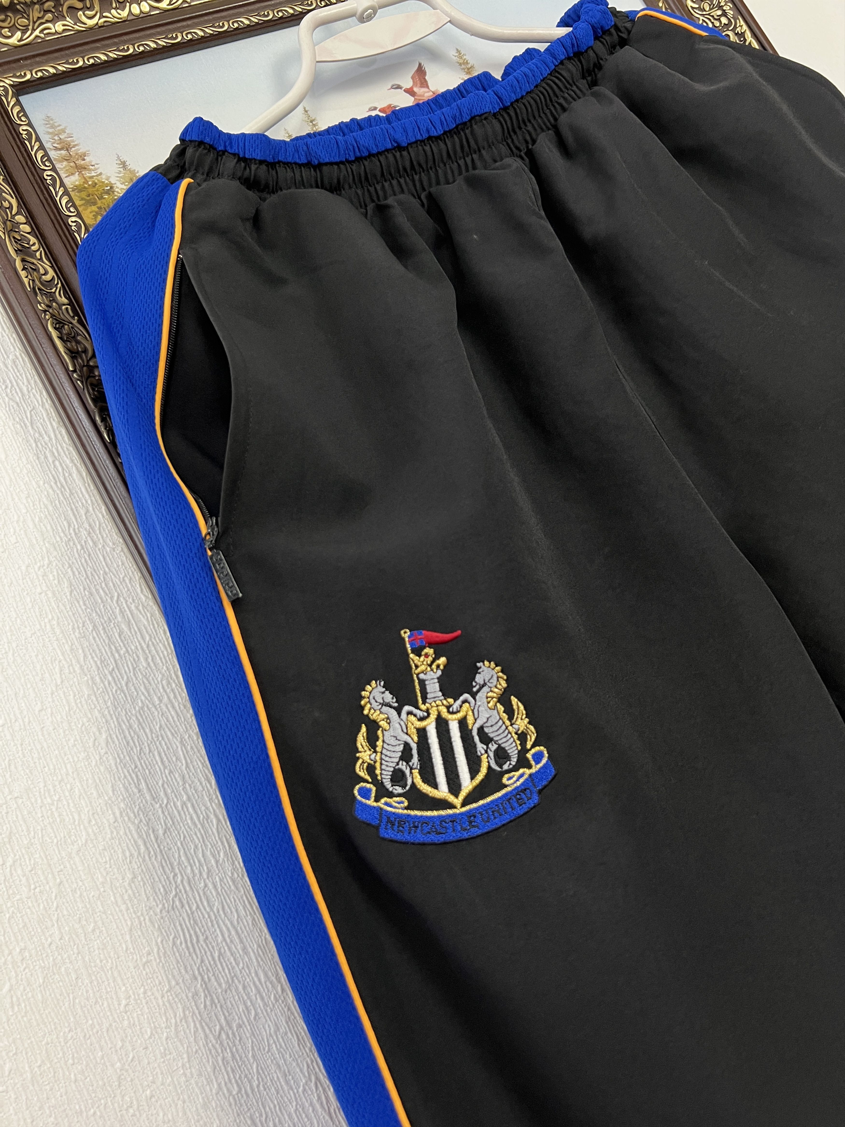 Adidas Vintage 90's Adidas Newcastle United Football Pants Soccer L Size US 34 / EU 50 - 4 Thumbnail