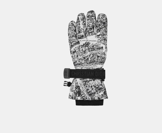 Dior o1w1db10425 34GLO7 Size: OS / Paris Ski Gloves Size ONE SIZE - 2 Thumbnail