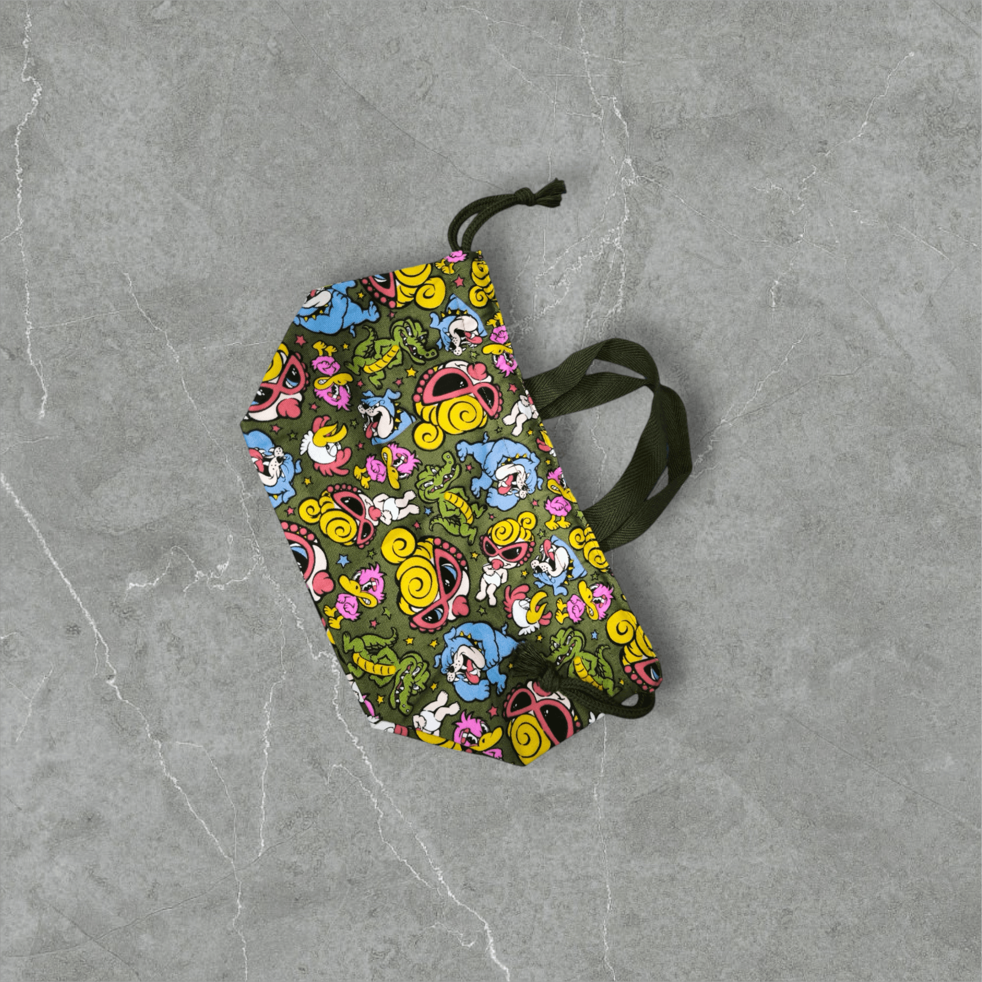 Hysteric Glamour × Japanese Brand × Vintage Hysteric Glamour Small Mini Tote Fullprint Bag Size ONE SIZE - 5 Thumbnail