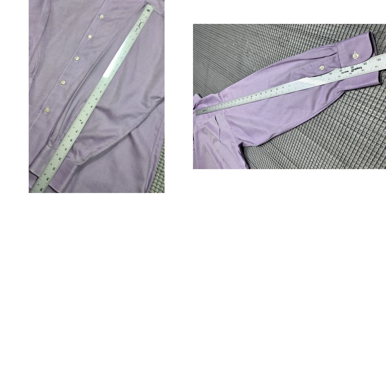 Vintage VINTAGE Gitman Bros Shirt Mens 16-34 Purple Button-Up Long Sleeve USA Size US L / EU 52-54 / 3 - 9 Thumbnail