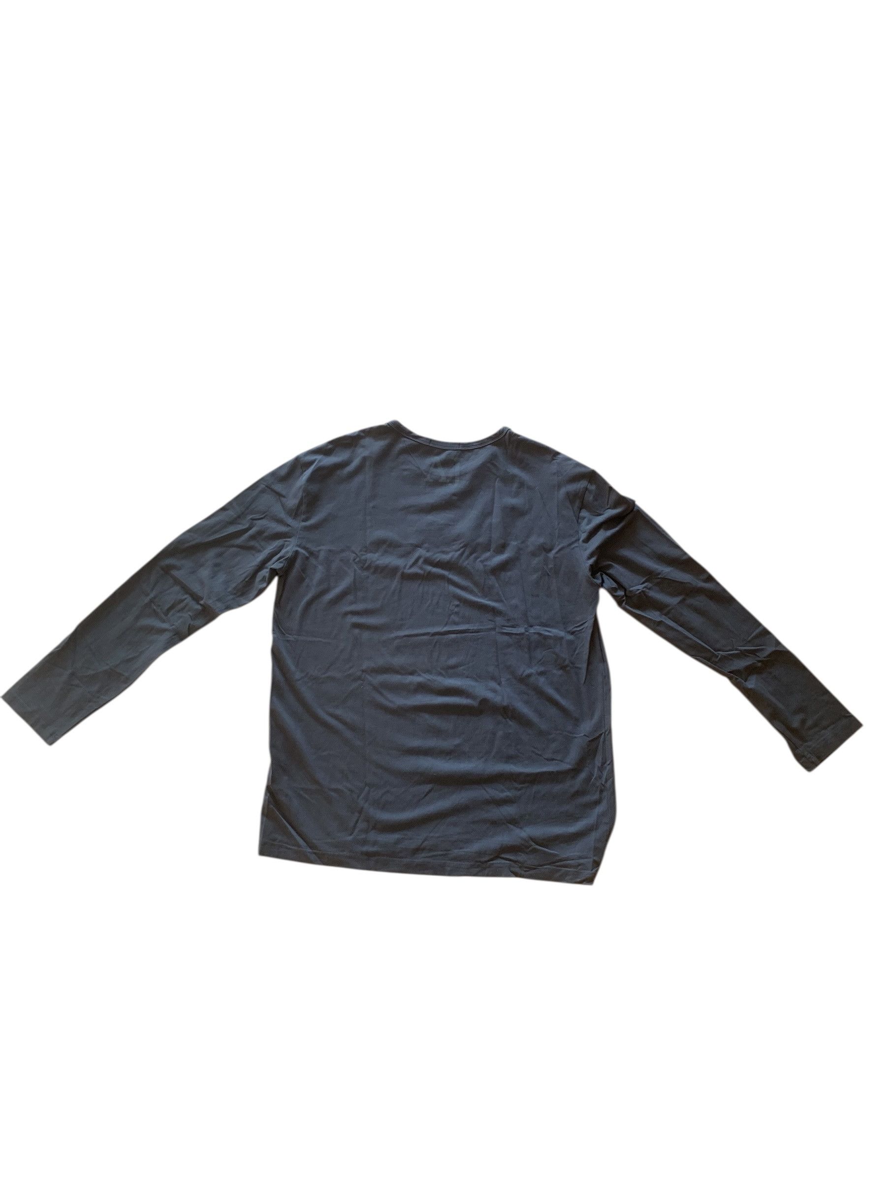 Armani Armani Jeans | Embroidered Long Sleeve T-Shirt Size US XXL / EU 58 / 5 - 2 Thumbnail