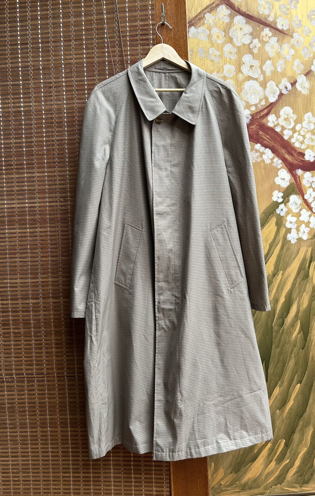 Aquascutum Aquascutum Houndstooth Check Packable Nylon Coat Size 44 Size US XL / EU 56 / 4 - 1 Thumbnail