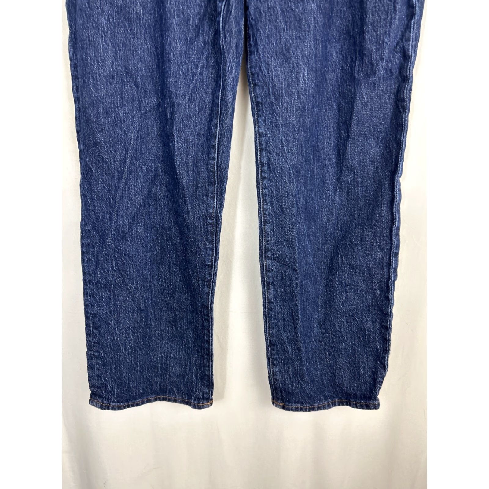 Madewell Madewell Jeans Women's Slim 5-Pocket Denim Dark Blue Fade Stretch 36x28 Adult Regular 32 Color Blue Size 24" / US 00 / IT 34 - 2 Thumbnail