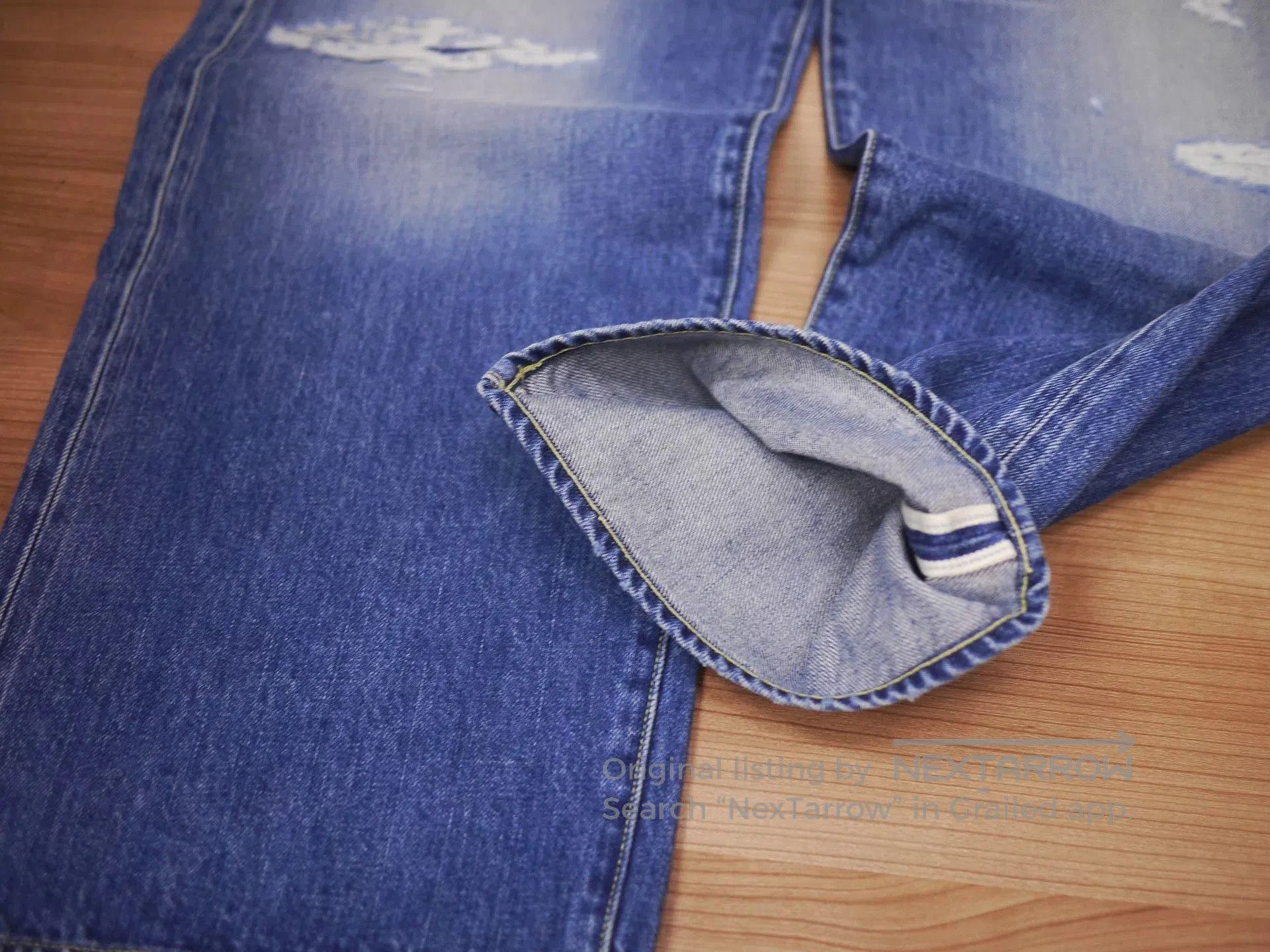 Visvim visvim social sculpture wide jeans D44. Size US 32 / EU 48 - 3 Thumbnail