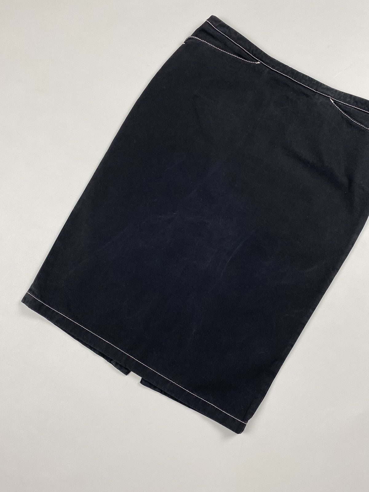 Prada Prada ladies cotton pencil skirt size 42 Size 28" / US 6 / IT 42 - 5 Thumbnail