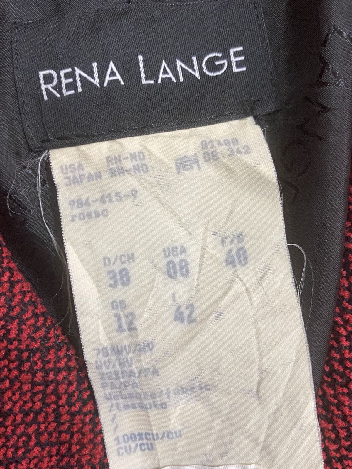 Other Rena Lange Jacket Button Up Size M / US 6-8 / IT 42-44 - 8 Thumbnail