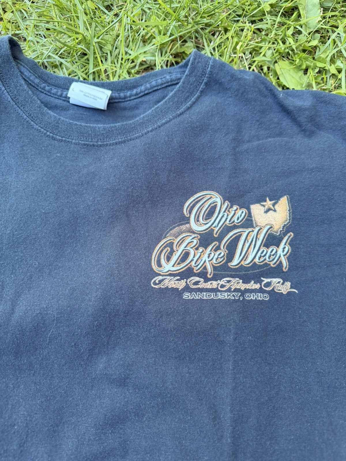 Vintage 2012 Ohio Bike Week tee Size Large Size US L / EU 52-54 / 3 - 2 Thumbnail