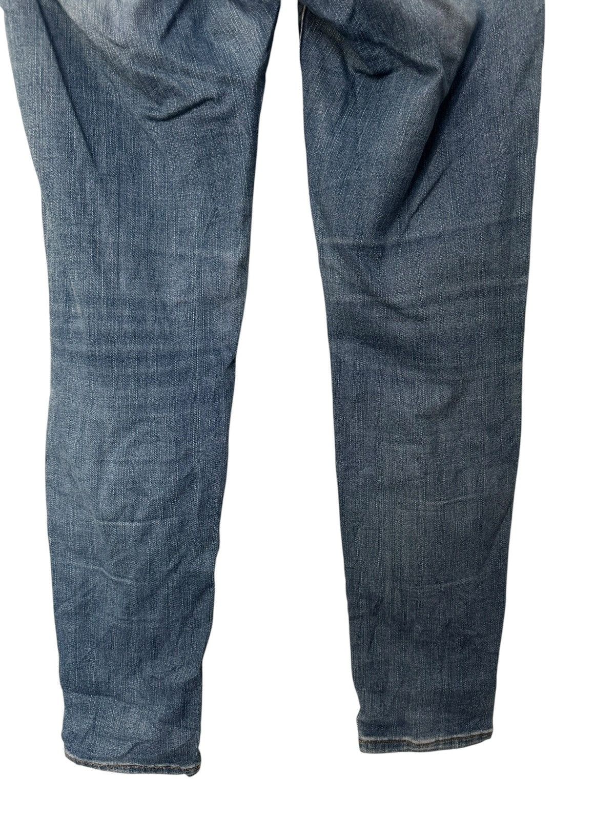 Japanese Brand Vintage American Holic Jeans Distressed Skinny Denim Pants Size 29" - 6 Thumbnail