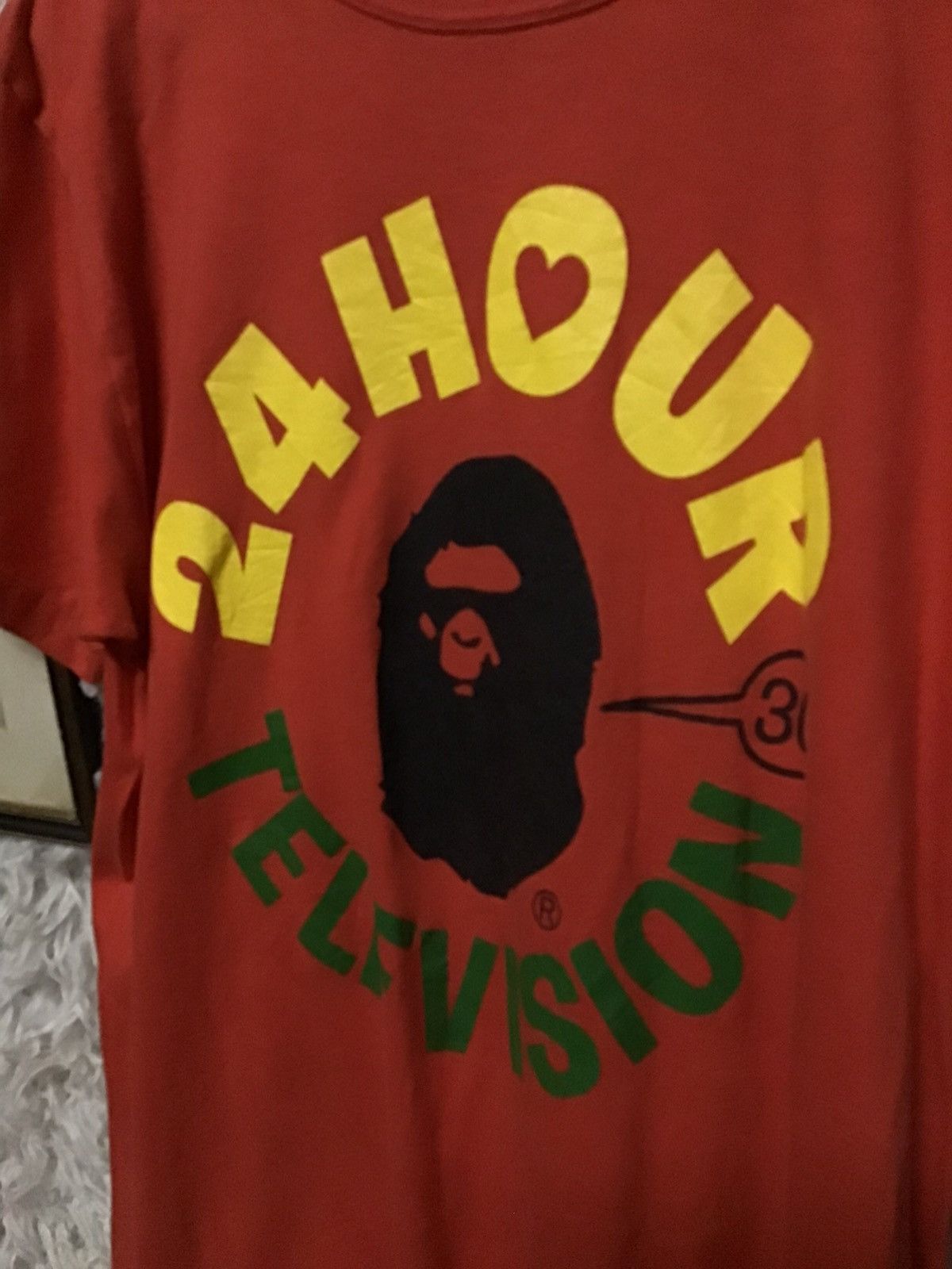 Bape × Vintage Vintage Bape x 24htv Size US S / EU 44-46 / 1 - 2 Thumbnail