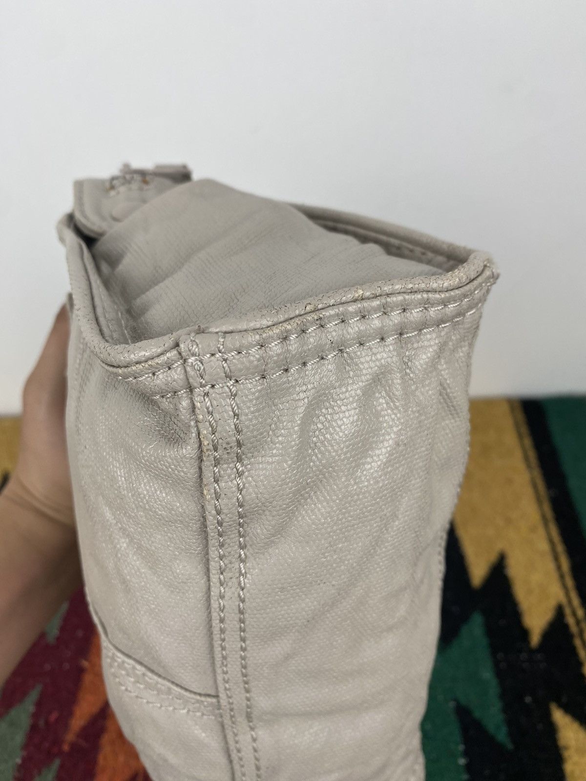 Diesel Y2K 2000's Diesel Genuine Leather Handle Bag Size ONE SIZE - 8 Thumbnail