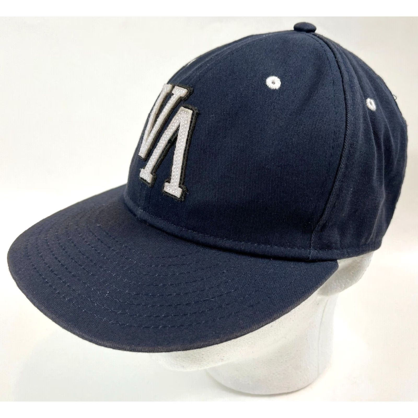 RVCA RVCA VA Mid Fit Strapback Hat Cap Streetwear Baseball Cap Navy One Size Men Adjustable 100% Cotton Vintage/Pre-Owned Style: Streetwear Size ONE SIZE - 2 Thumbnail