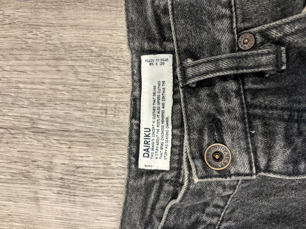 Japanese Brand Dairiku Bootcut Jeans Size US 30 / EU 46 - 5 Thumbnail