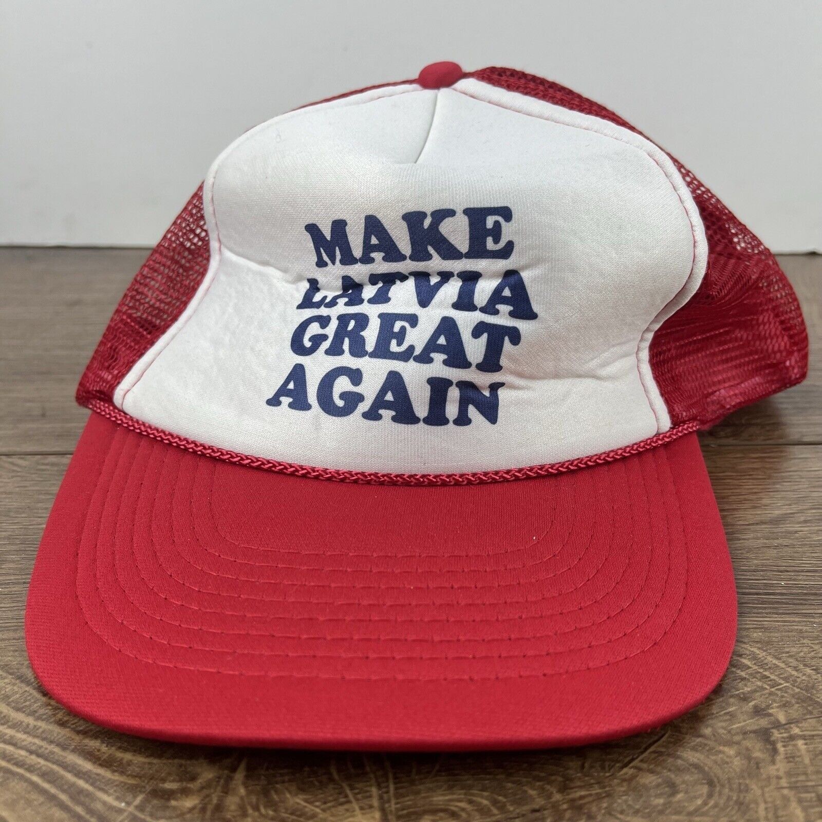 Other Latvia Hat Make Latvia Great Again Hat Adjustable Hat Red Ha Size ONE SIZE - 4 Thumbnail