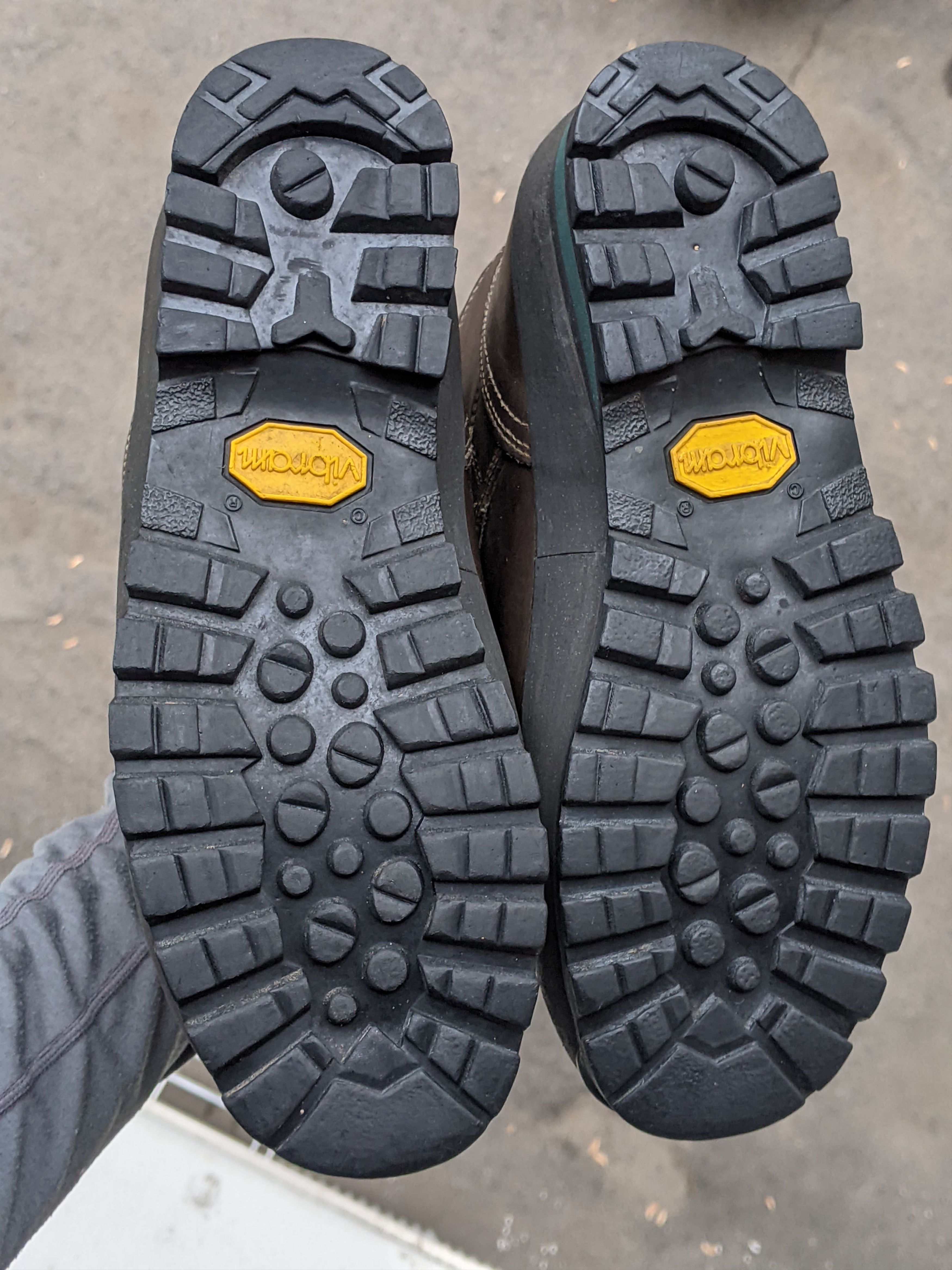 LOWA Meindl Leather Hiking Boots LaSportiva Scarpa Vibram Vintage Size US 8 / EU 41 - 10 Thumbnail