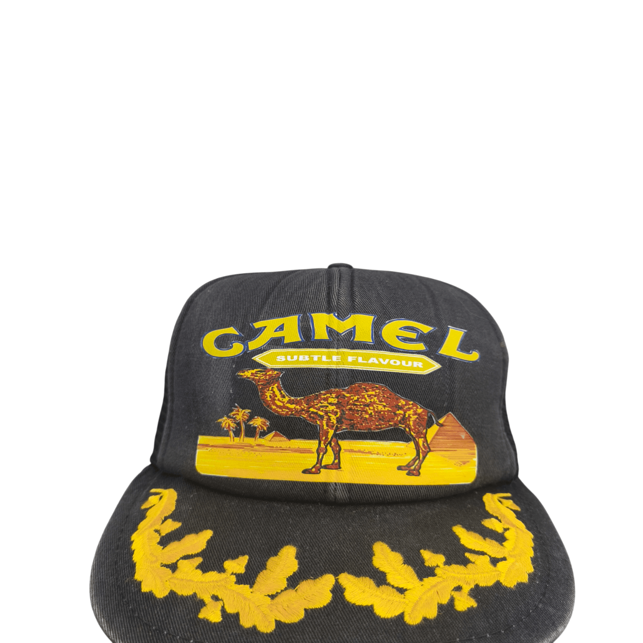 Vintage Vintage Camel Cigarette Racing Trucker Hat Cap Size ONE SIZE - 6 Thumbnail