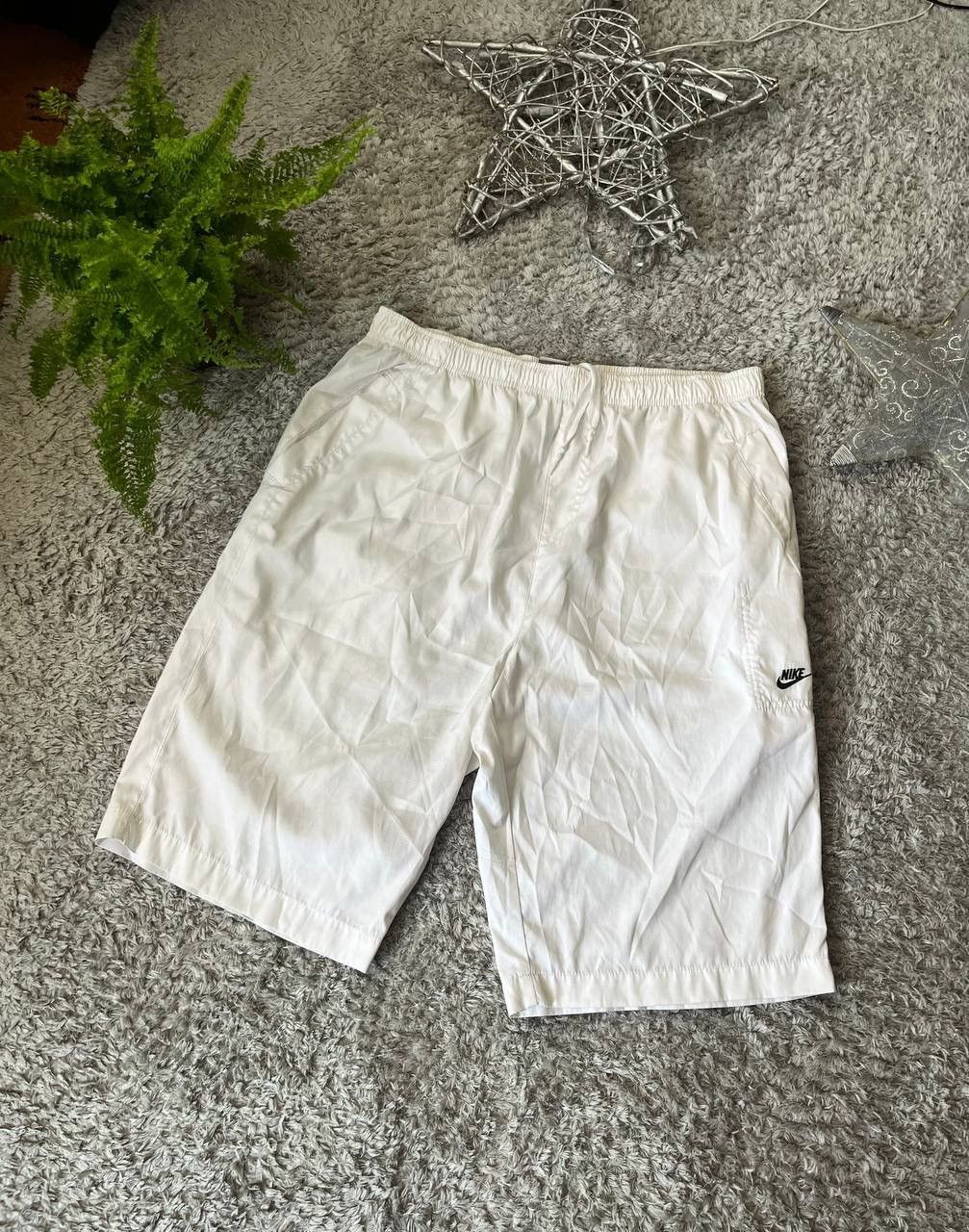 Nike × Vintage 00s Nike Shorts Vintage Streetwear Logo Swoosh Rare Size US 35 - 2 Thumbnail
