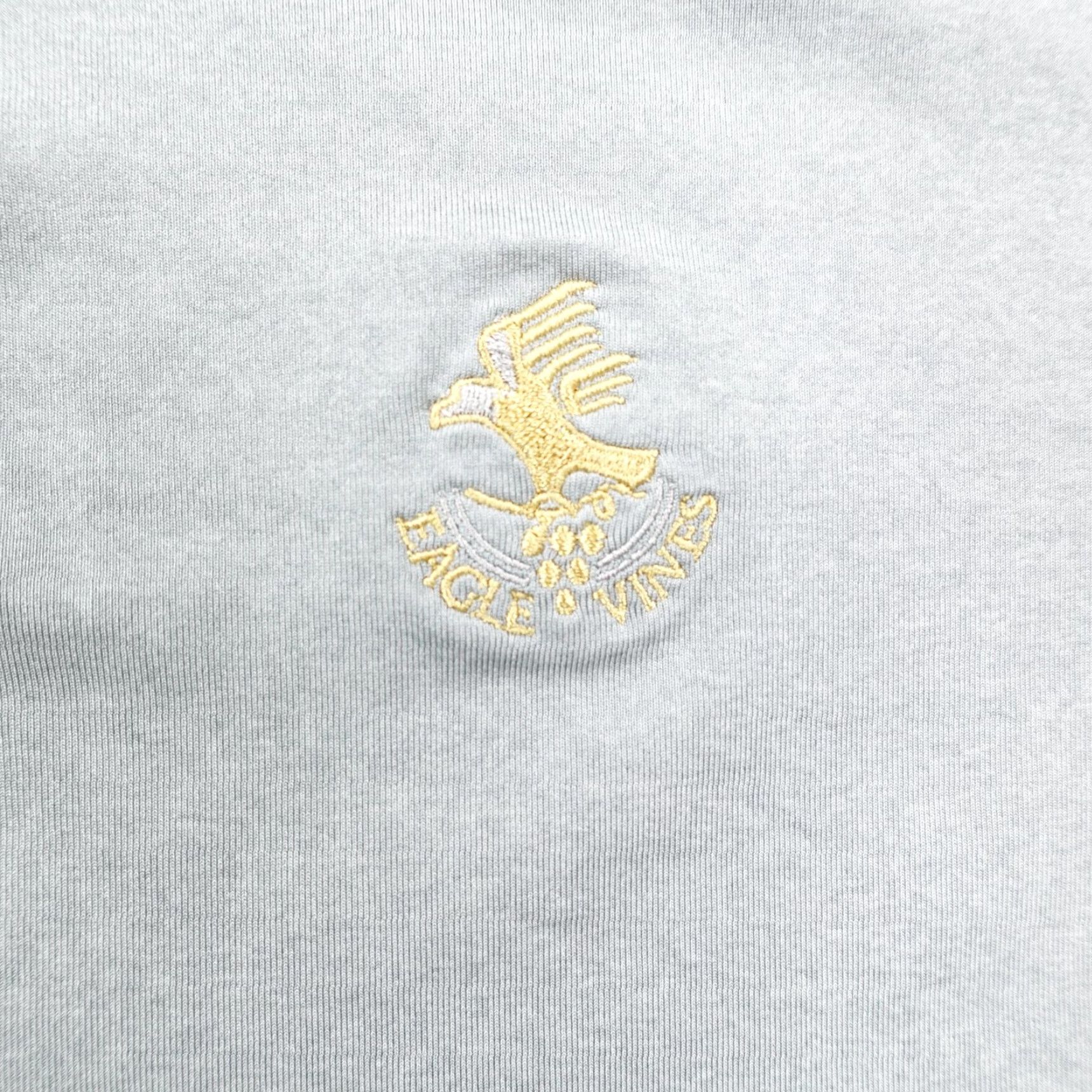 Footjoy FootJoy Polo Shirt Mens Large Gray Eagle Vines Napa Golf Stripes Performance Shirt Golf Adult L Gray Striped Breathable Lightweight Polyester Spandex Size US L / EU 52-54 / 3 - 3 Thumbnail