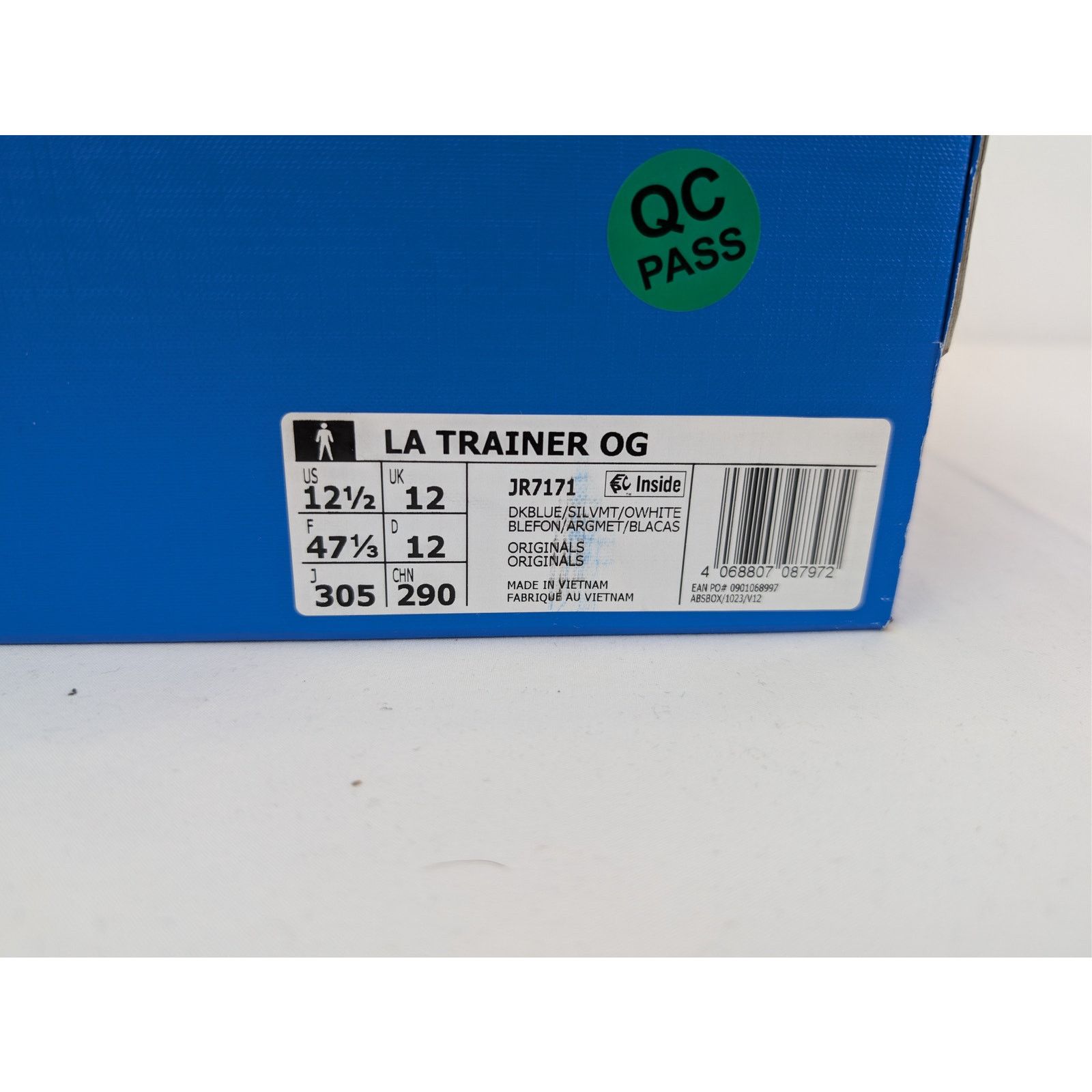 Adidas o1rshd1 LA Trainer OG Sneakers Dark Blue / Silver Metallic Size US 12.5 / EU 45-46 - 23 Thumbnail