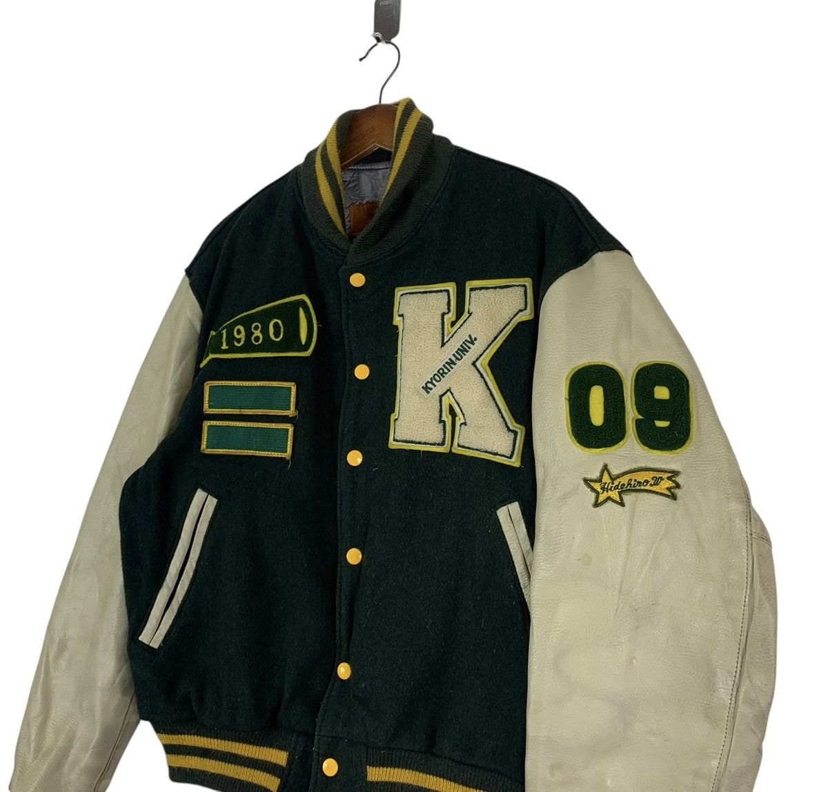 Golden Bear VINTAGE GOLDEN BEAR VARSITY BOMBER JACKET Size US L / EU 52-54 / 3 - 3 Thumbnail