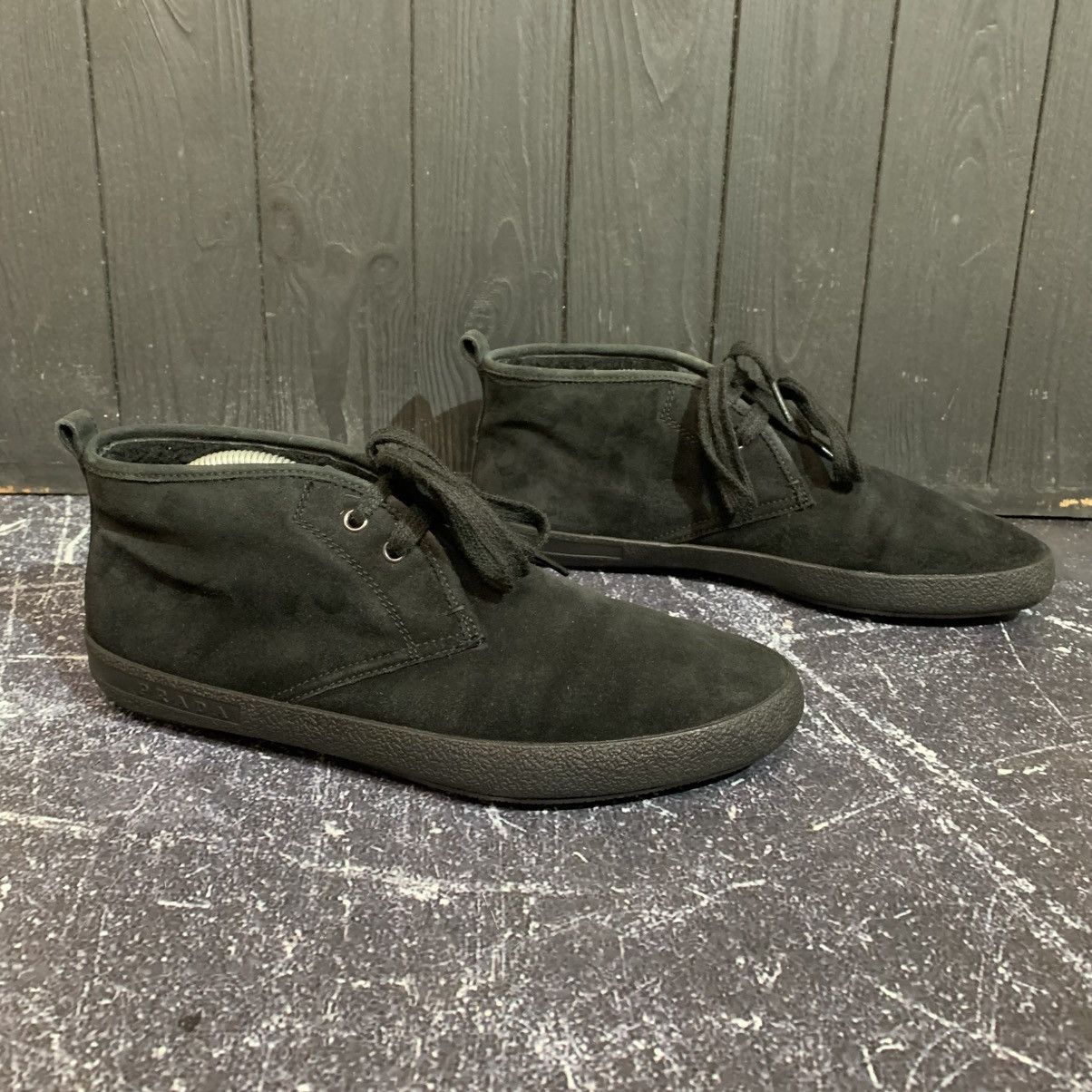 Prada Prada Men’s Suede Warm Winter Boots Size 6 Prada 7 US 26 cm Size US 6 / EU 39 - 3 Thumbnail