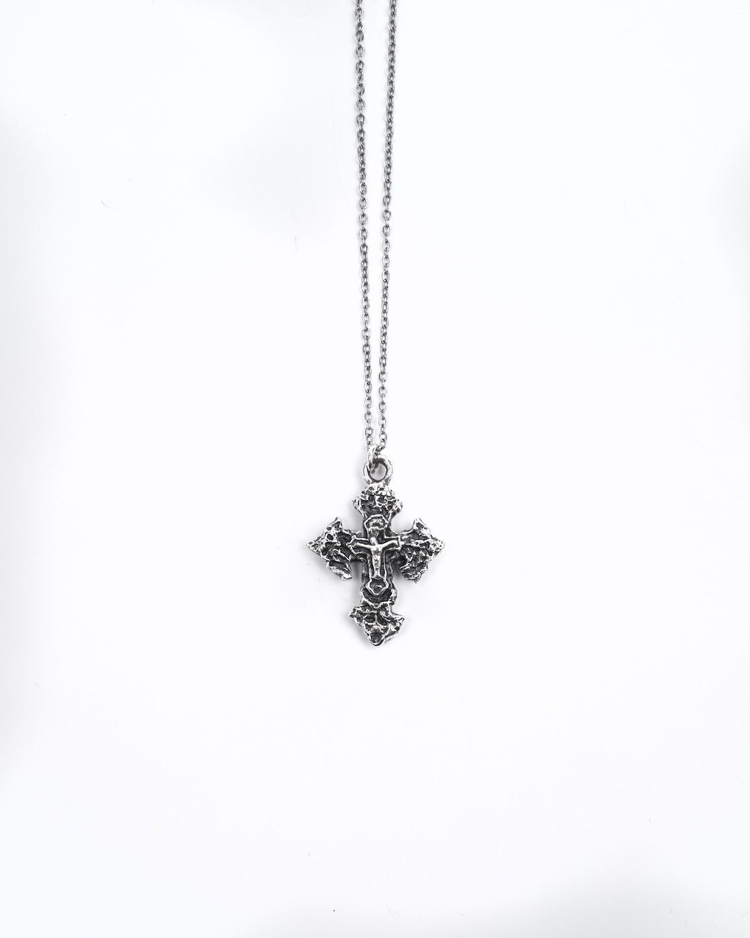Other MELTED CROSS STECHEN SILVER SUSPENSION Size ONE SIZE - 4 Thumbnail
