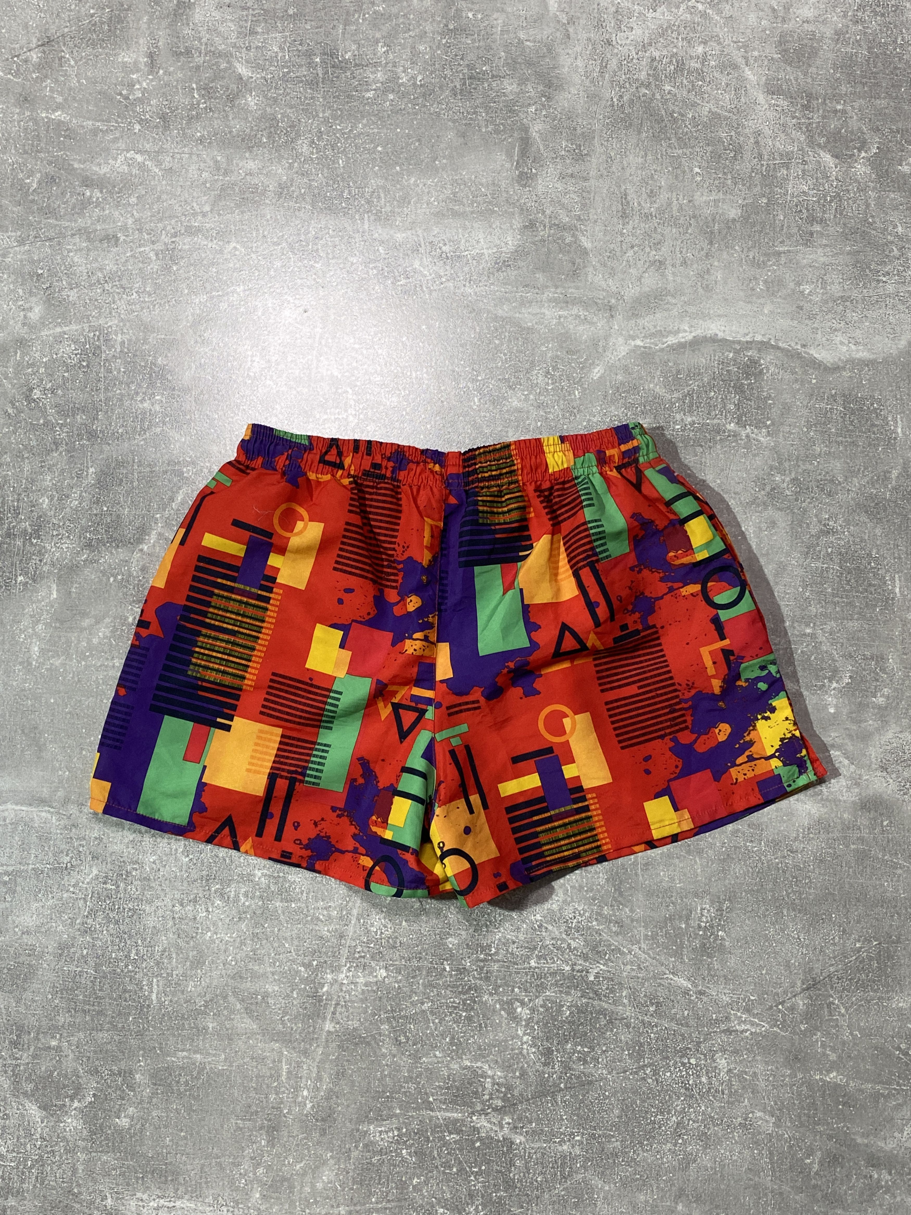 Umbro Vintage Y2K UMBRO Geometric Monogram Shorts Size US 32 / EU 48 - 6 Thumbnail